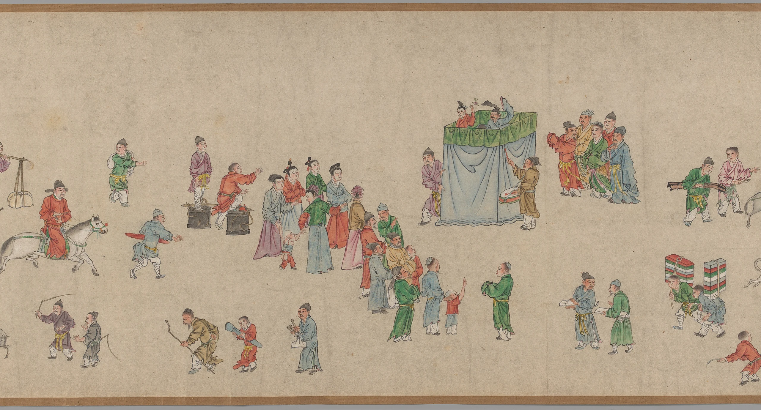 Street Scenes in Times of Peace 太平風會圖