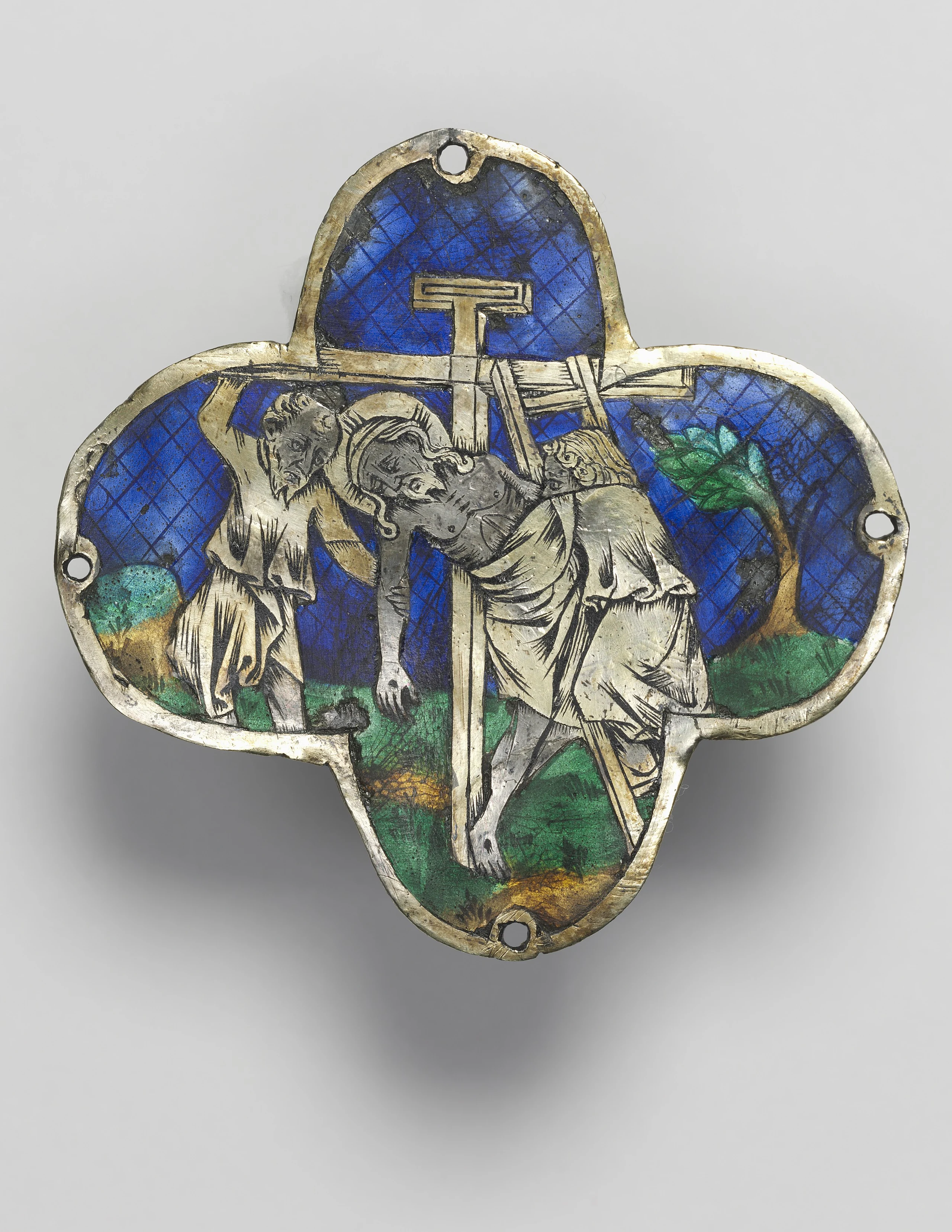 Quatrilobed Plaque: The Descent from the Cross