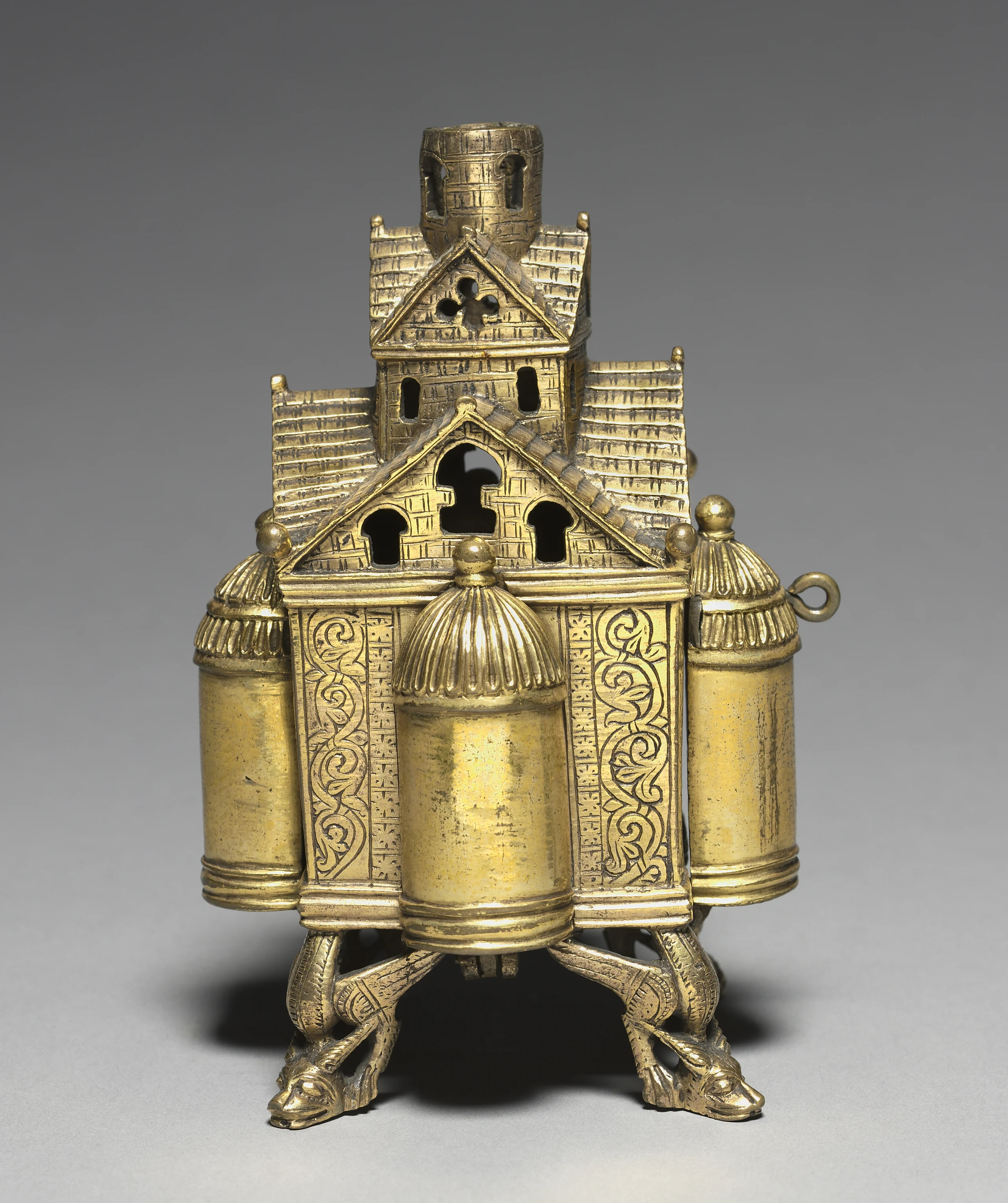 Incense Burner and Stand for an Altar Cross
