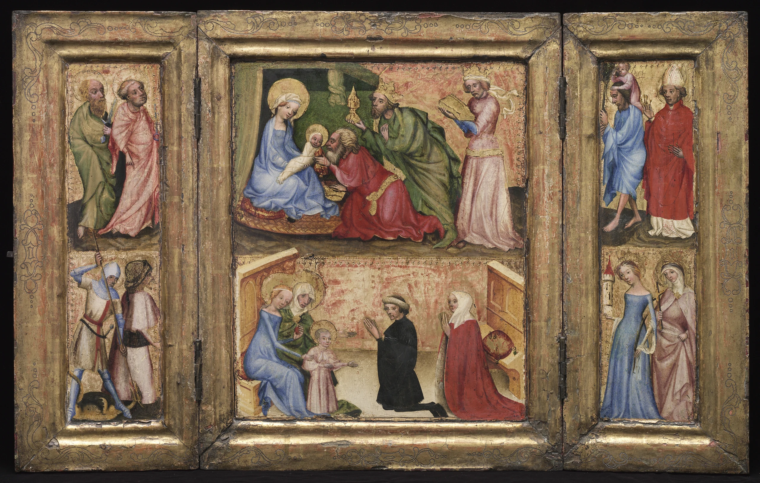 Triptych with the Adoration of the Magi