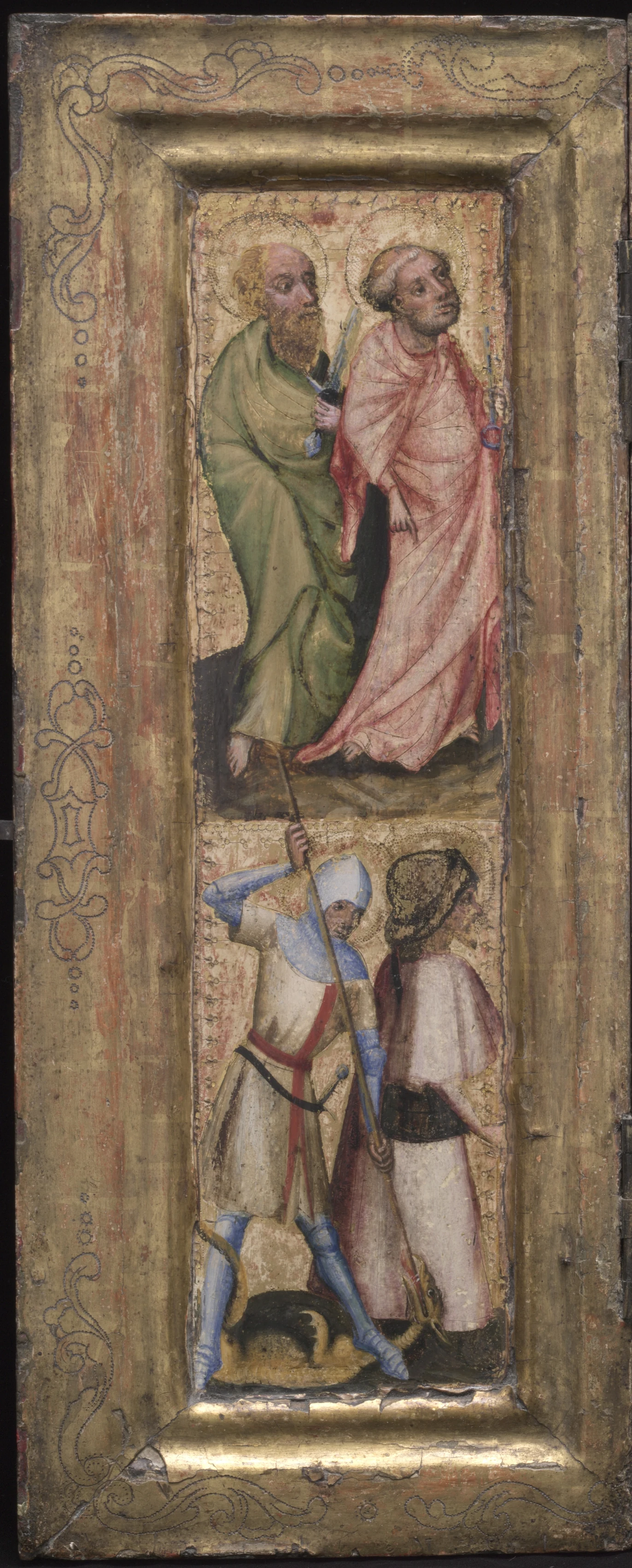 St. Peter, St. Paul, St. George, and St. James the Greater