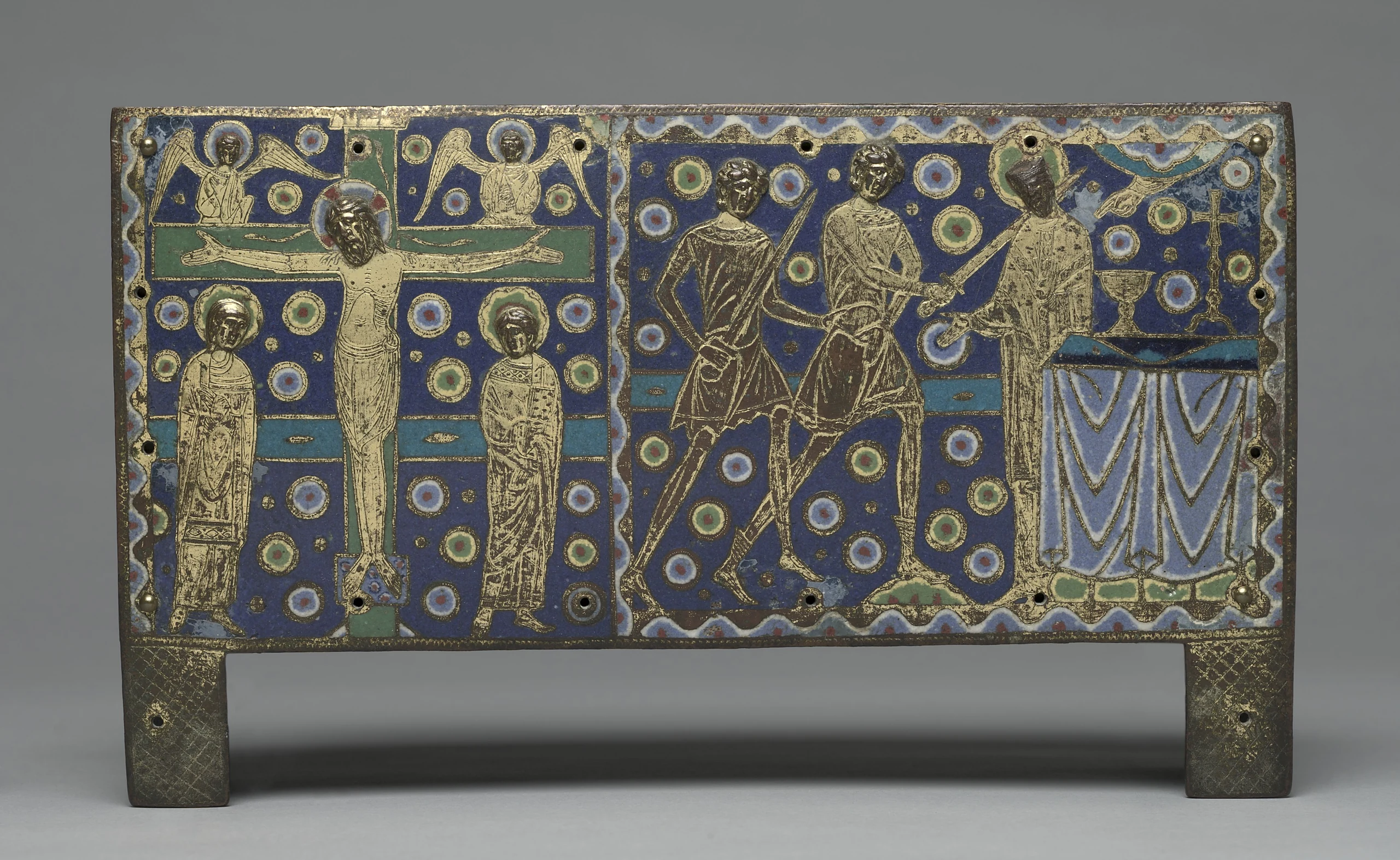 Plaque from a Chasse for Relics of Saint Thomas Becket
