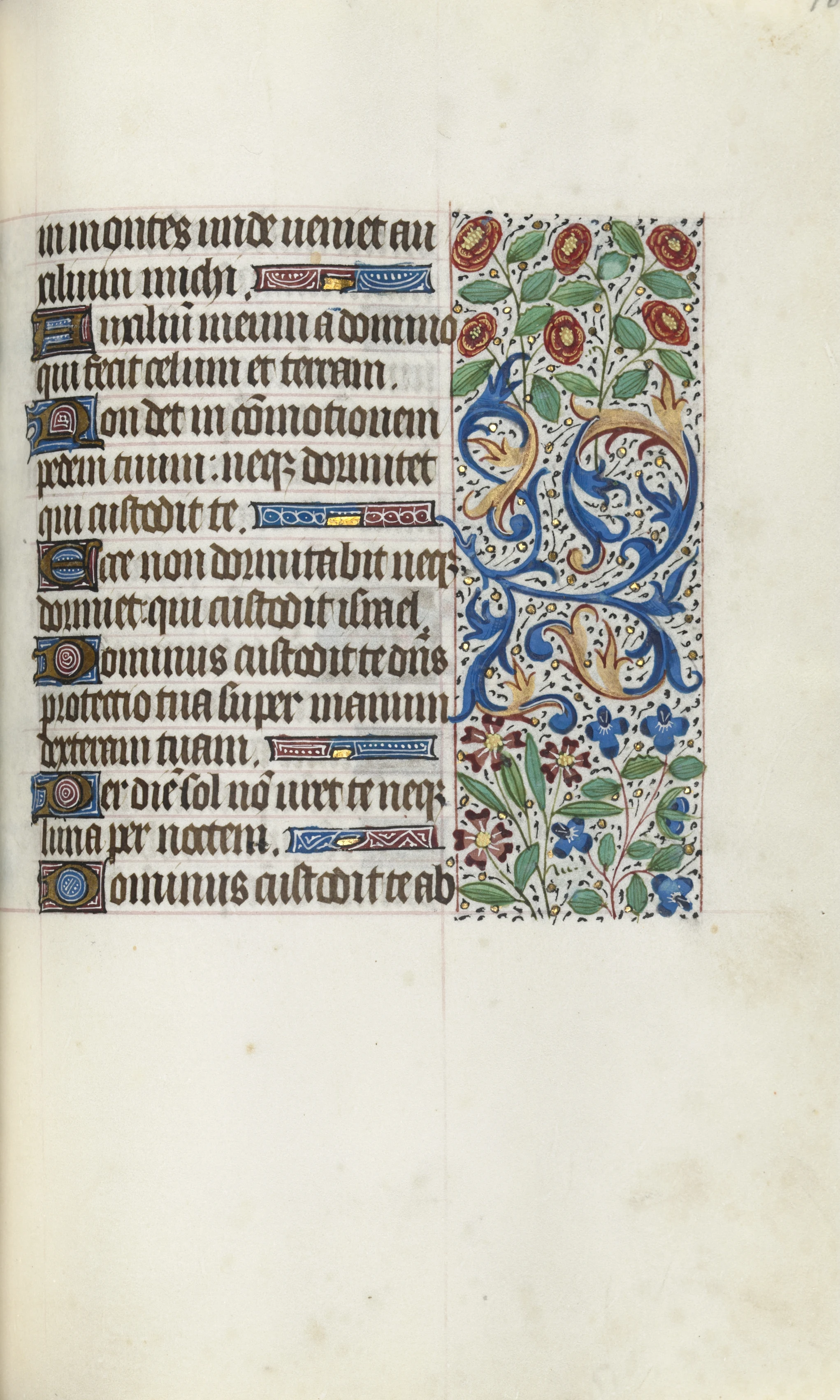 Book of Hours (Use of Rouen): fol. 105r
