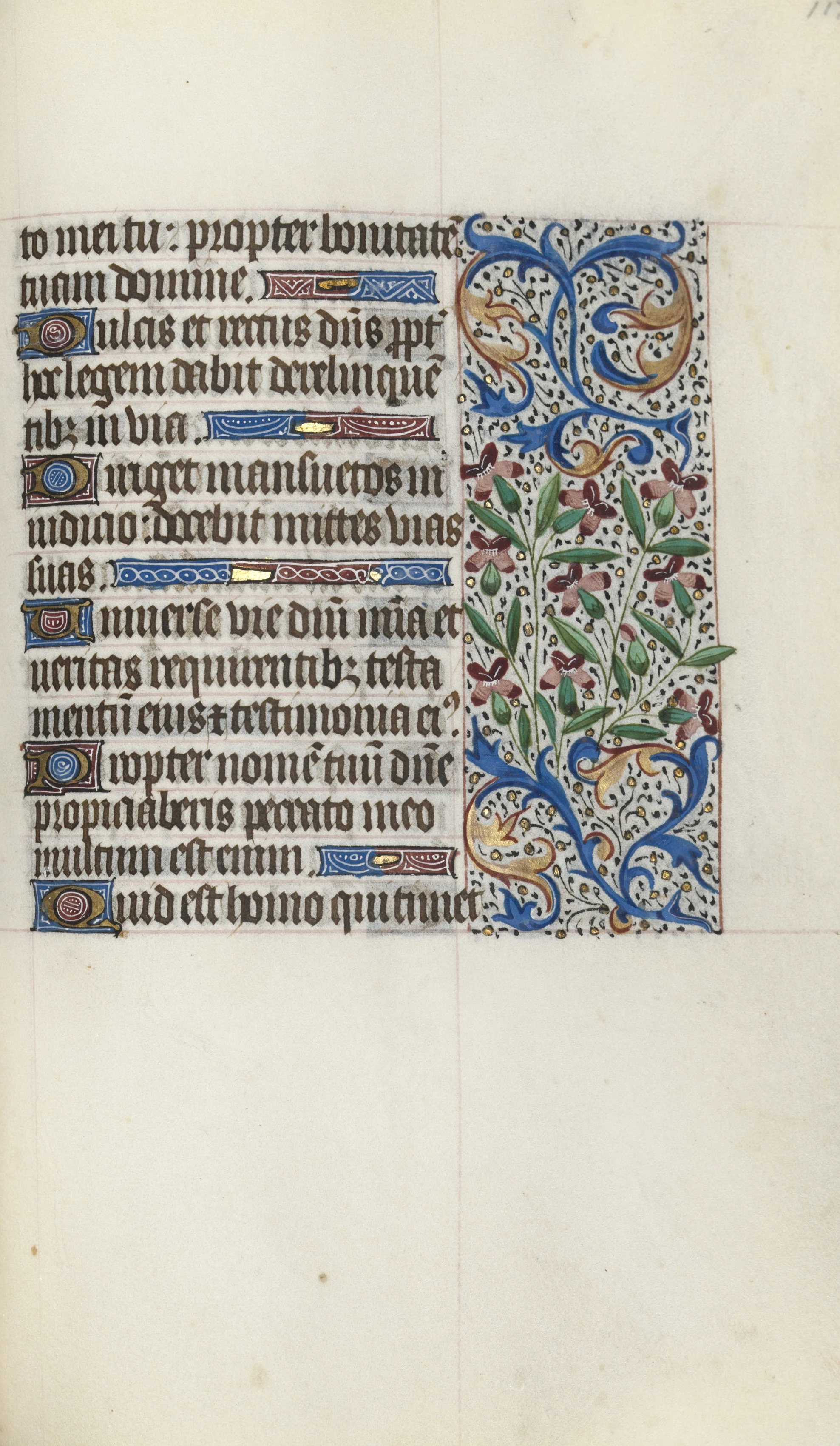 Book of Hours (Use of Rouen): fol. 119r