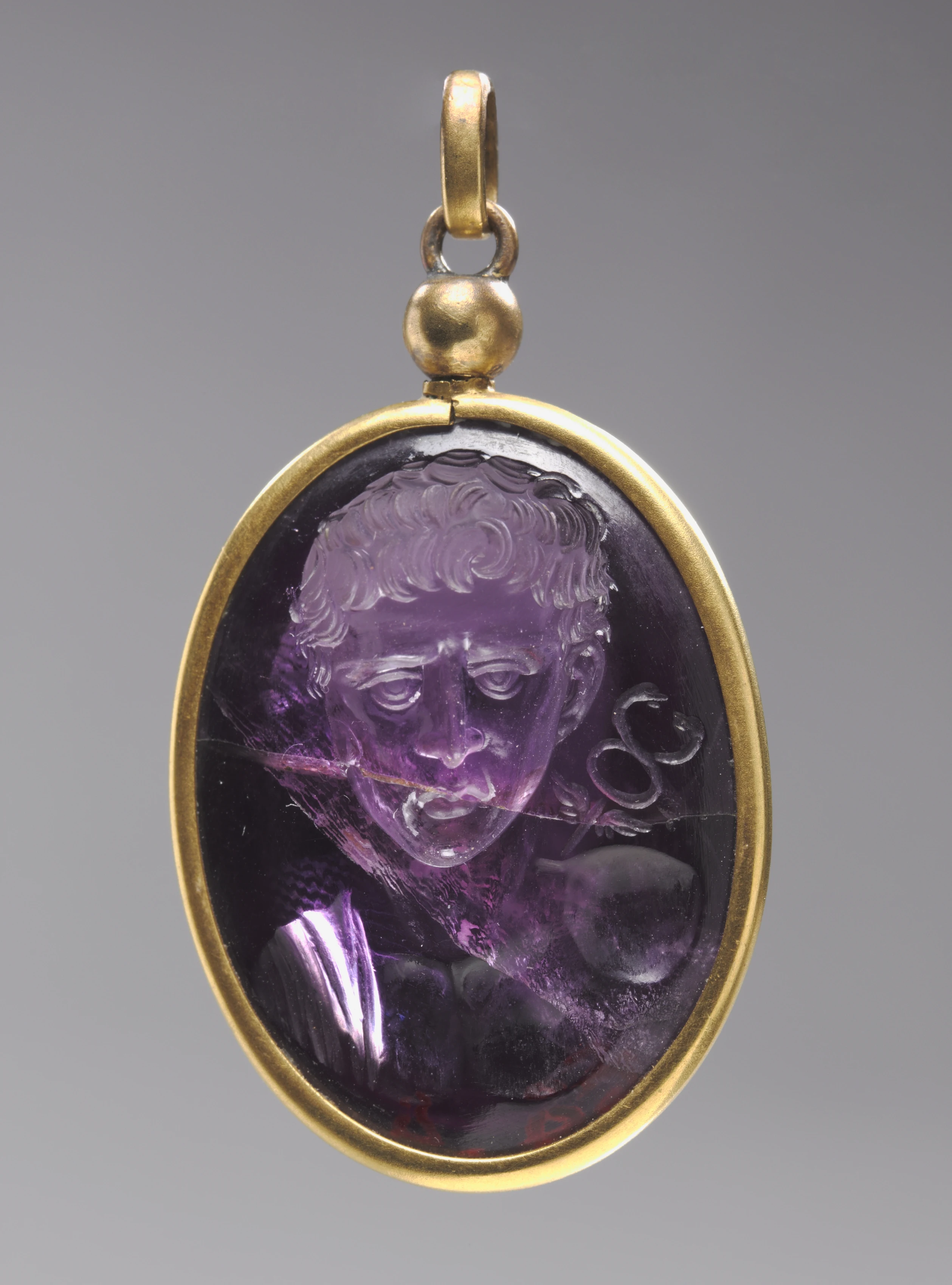 Intaglio with Male Portrait Bust