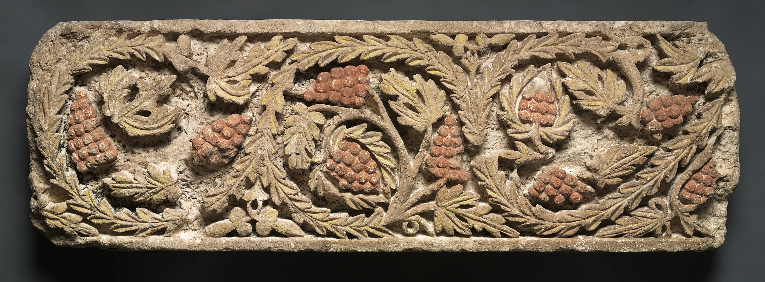 Frieze with Foliage and Grapes