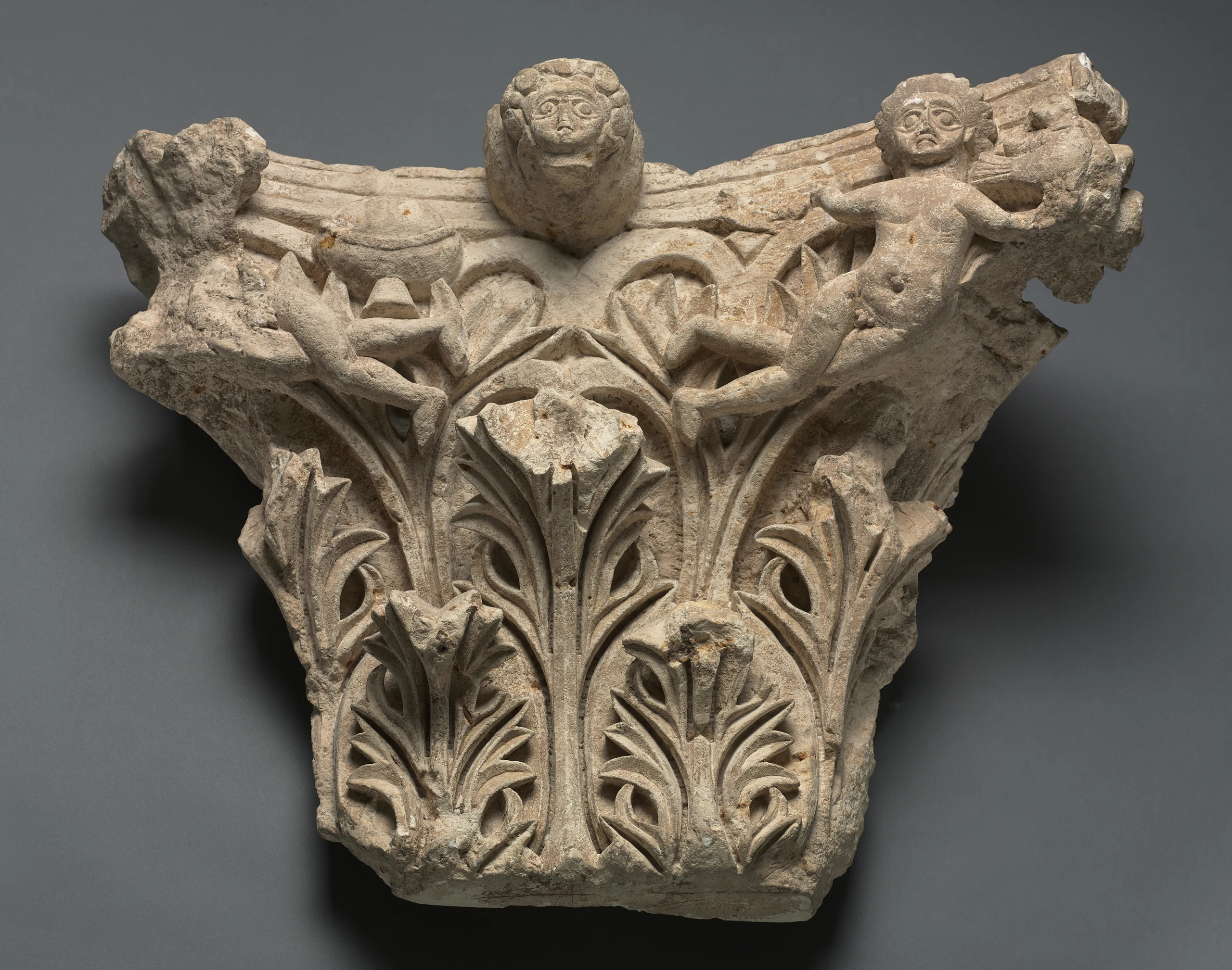 Engaged Capital with Human Figures and Foliage