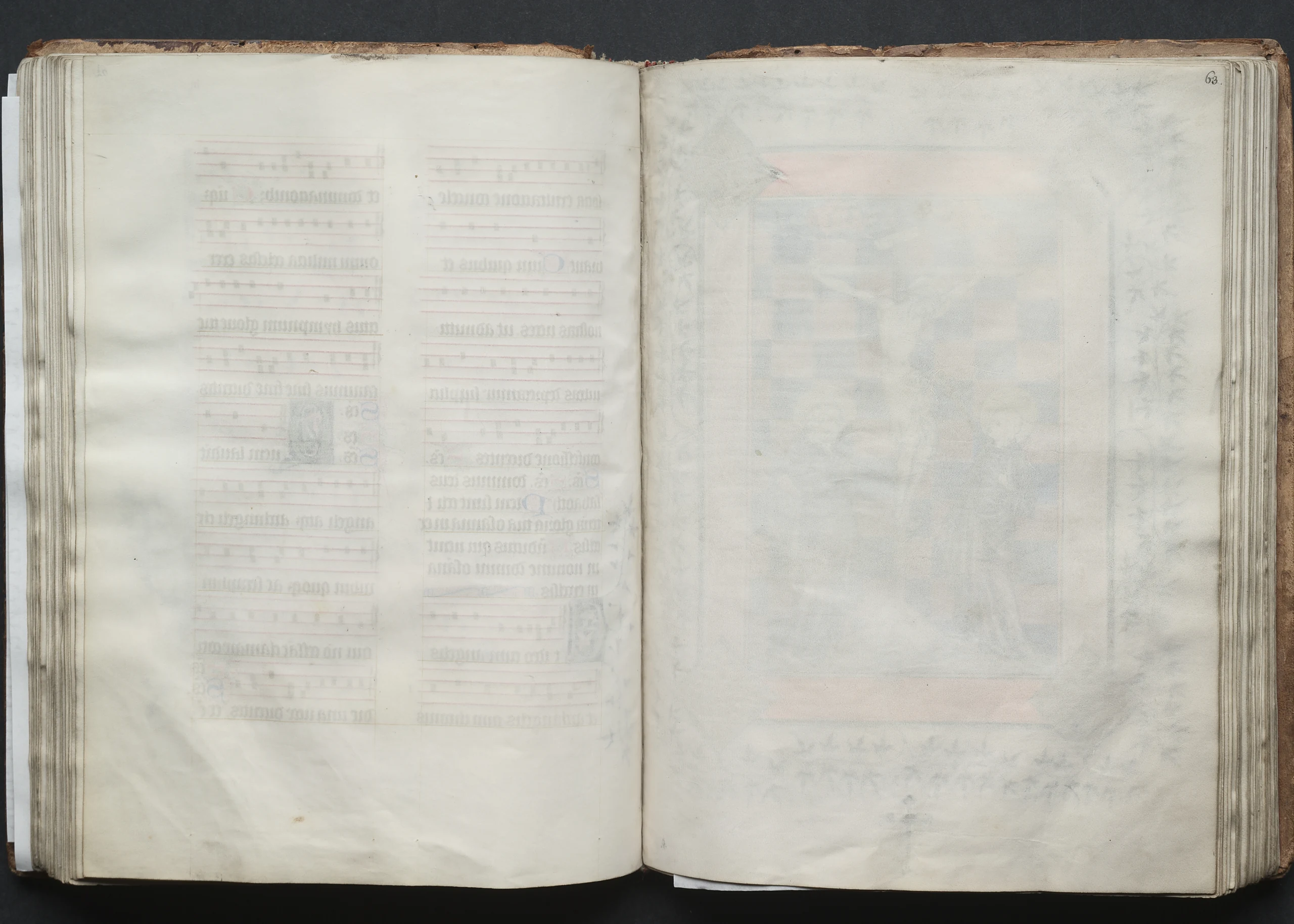 The Gotha Missal: Fol. 63r, Text