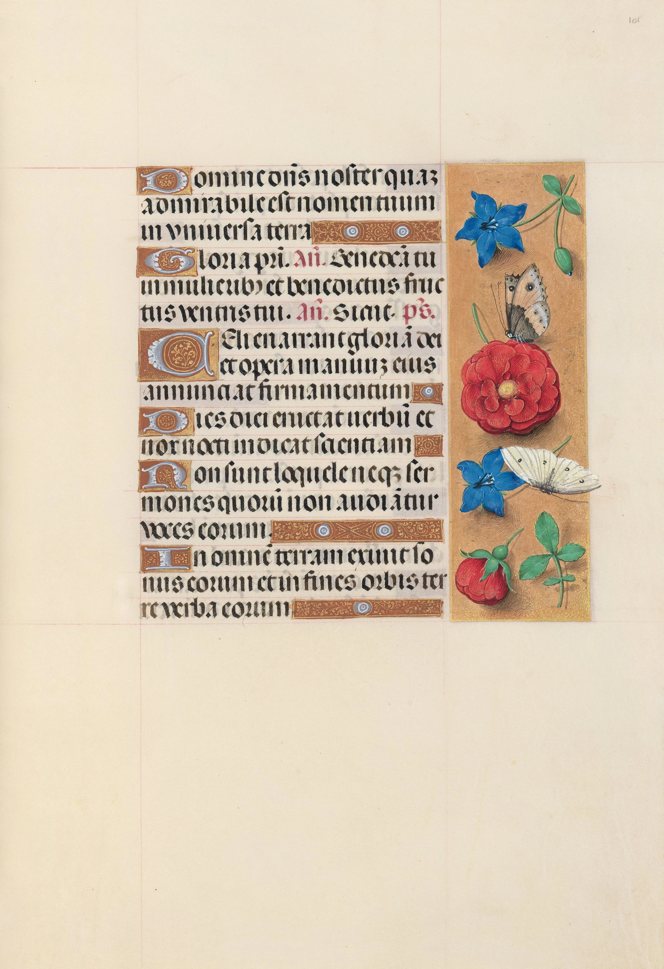 Hours of Queen Isabella the Catholic, Queen of Spain: Fol. 101r