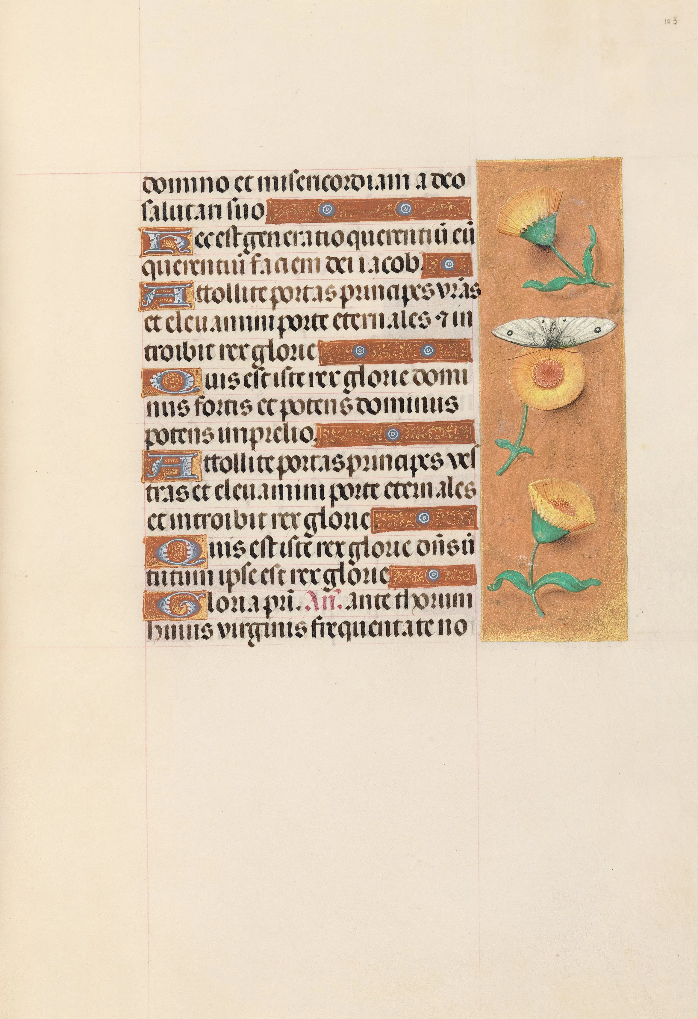 Hours of Queen Isabella the Catholic, Queen of Spain: Fol. 103r