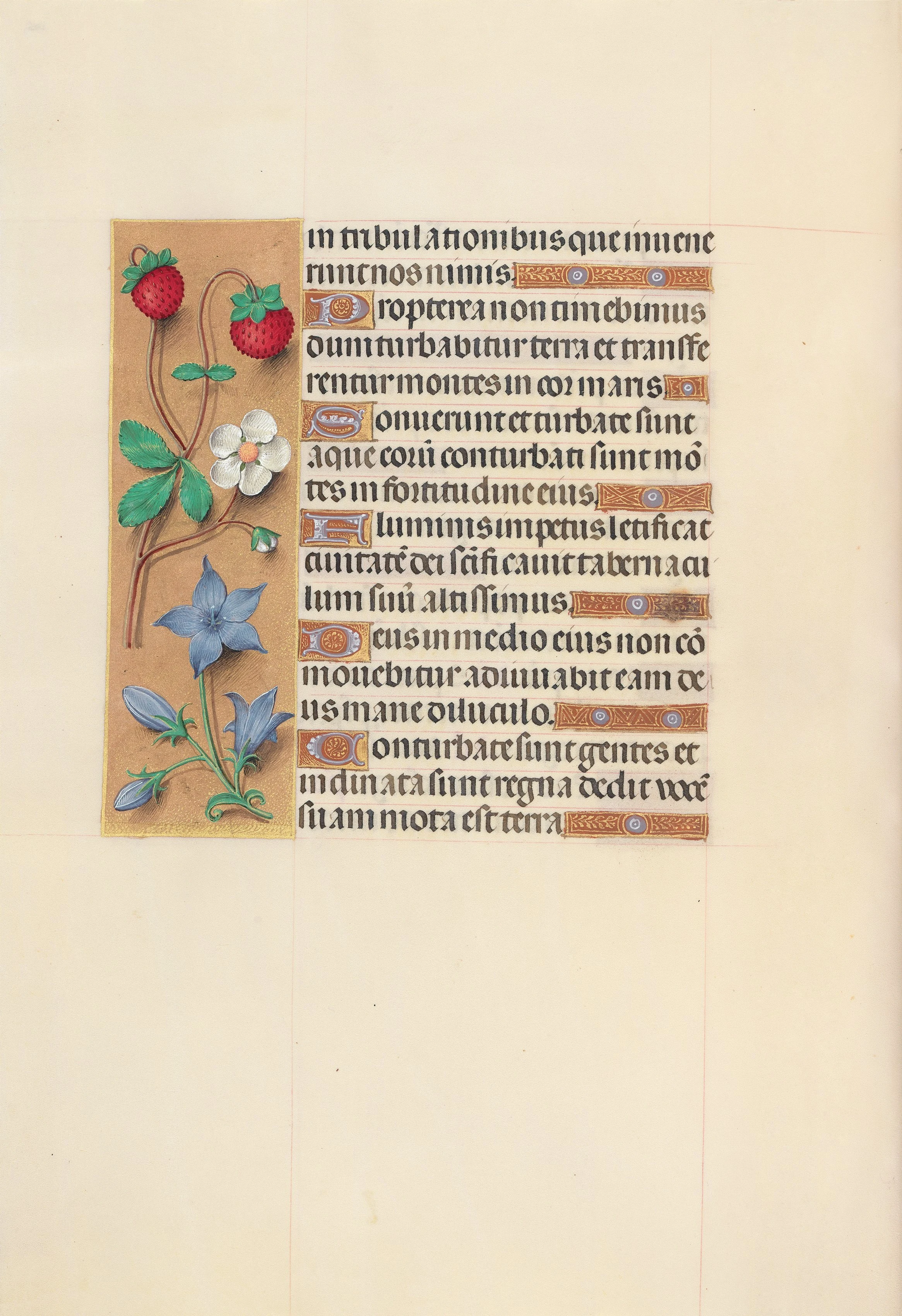 Hours of Queen Isabella the Catholic, Queen of Spain: Fol. 105v