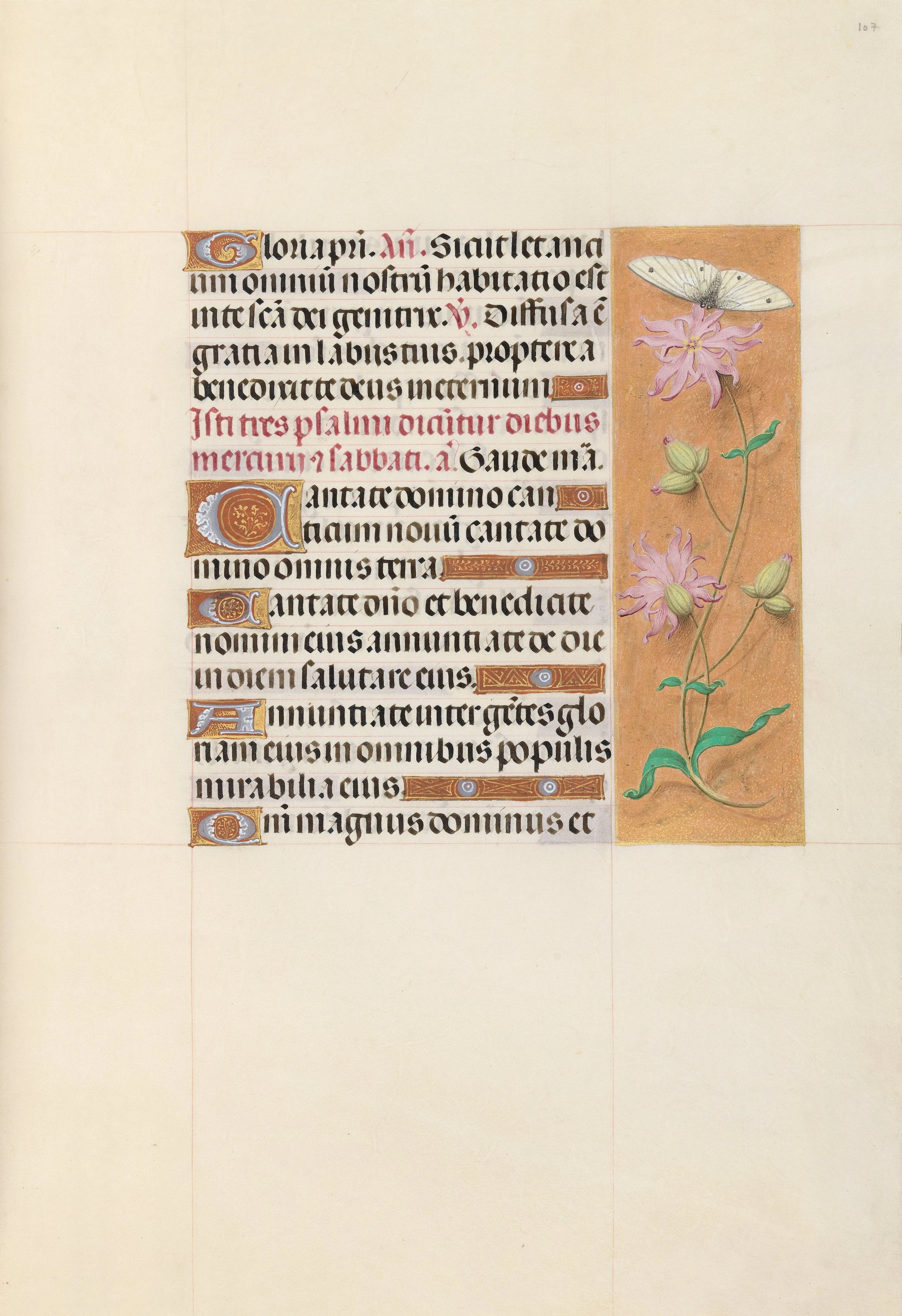Hours of Queen Isabella the Catholic, Queen of Spain: Fol. 107r