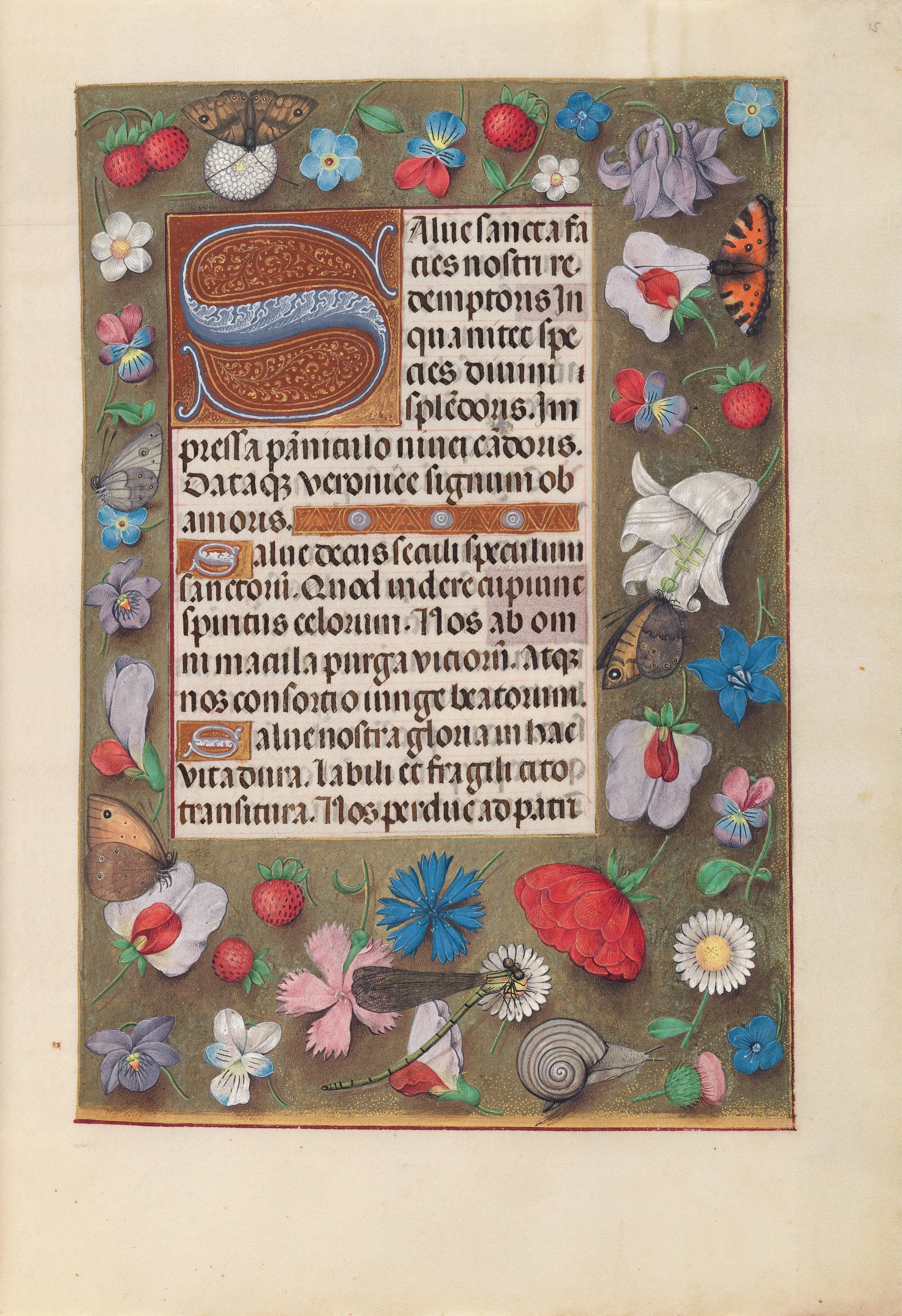 Hours of Queen Isabella the Catholic, Queen of Spain: Fol. 15r