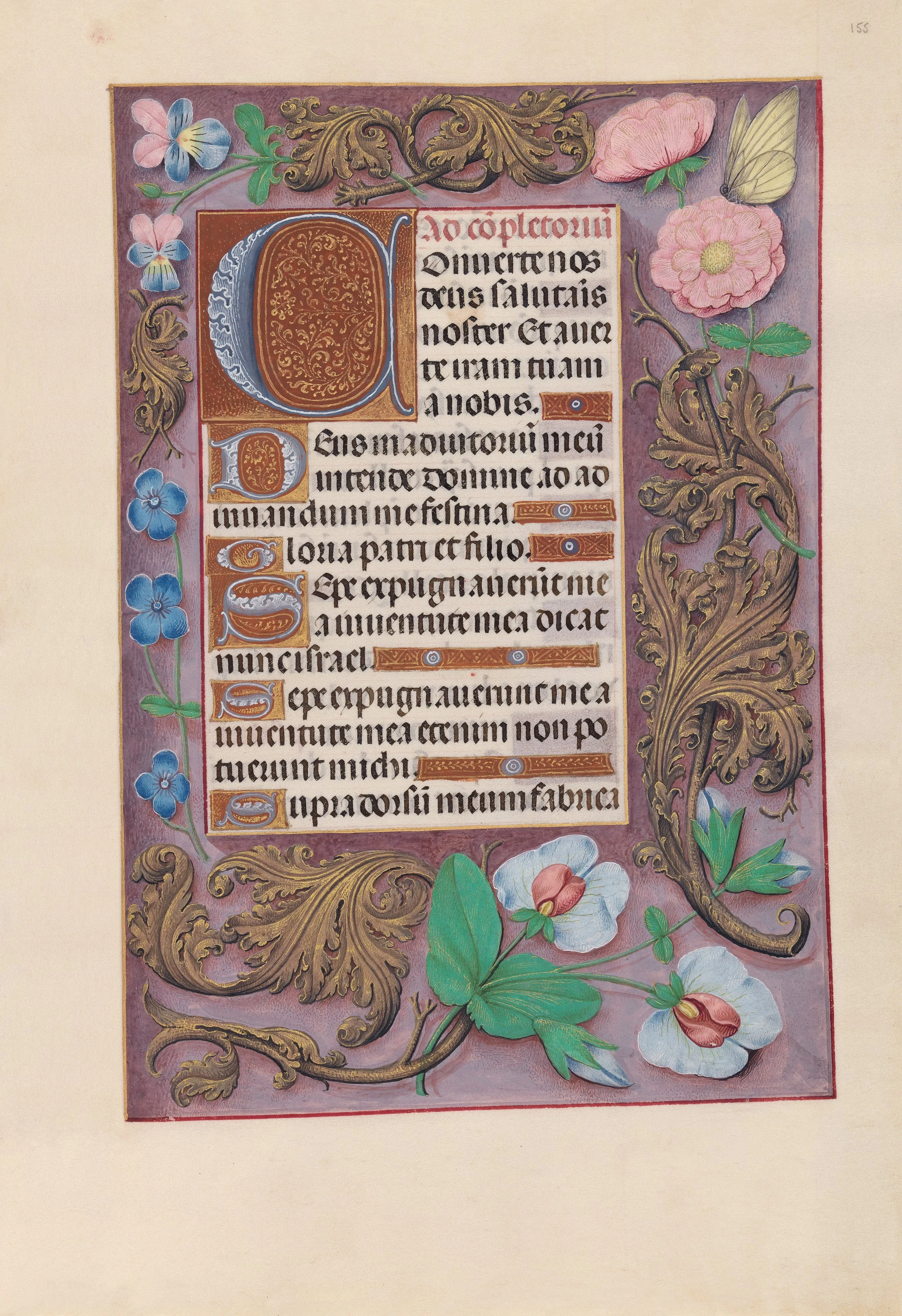 Hours of Queen Isabella the Catholic, Queen of Spain: Fol. 155r