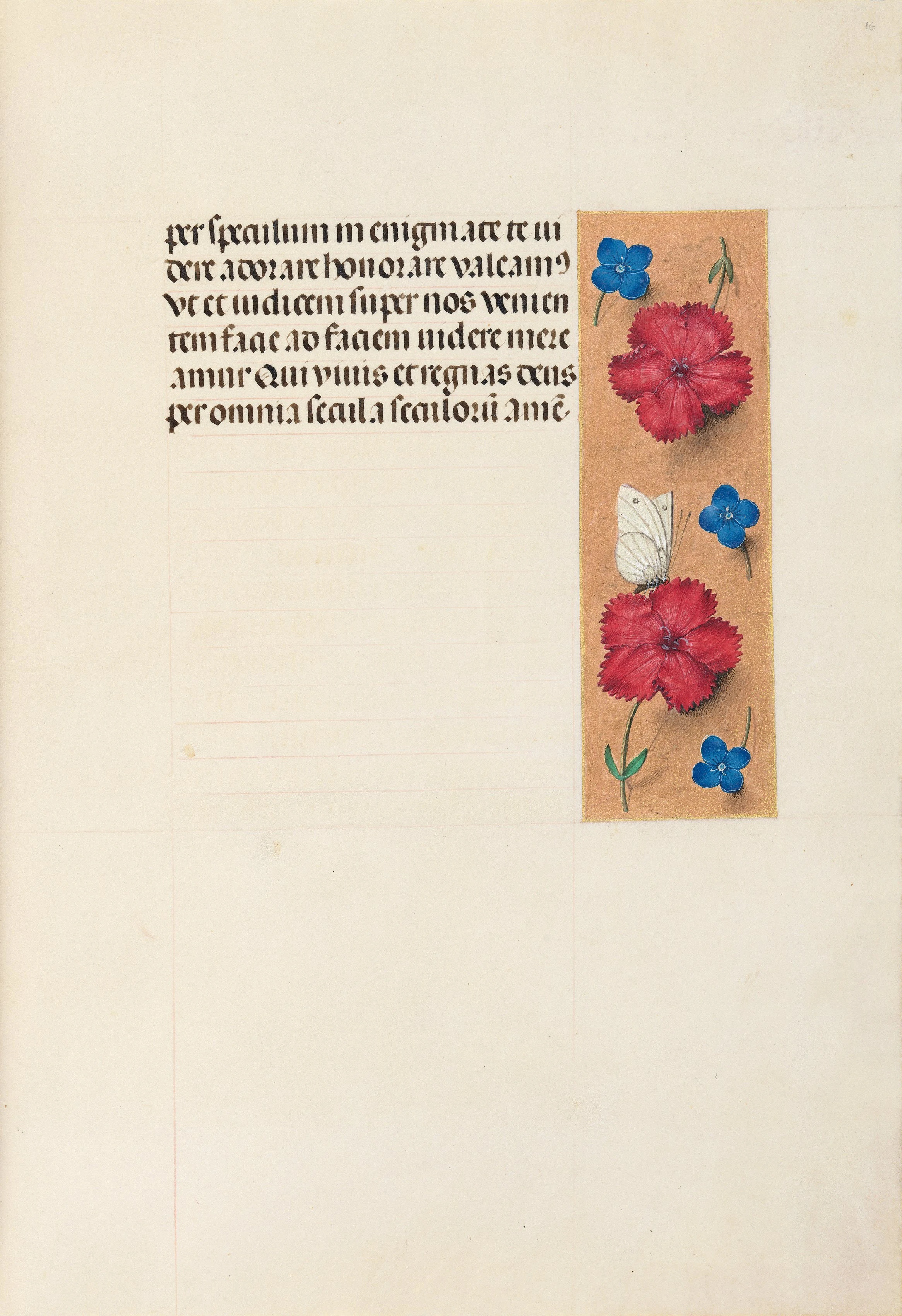 Hours of Queen Isabella the Catholic, Queen of Spain: Fol. 16r