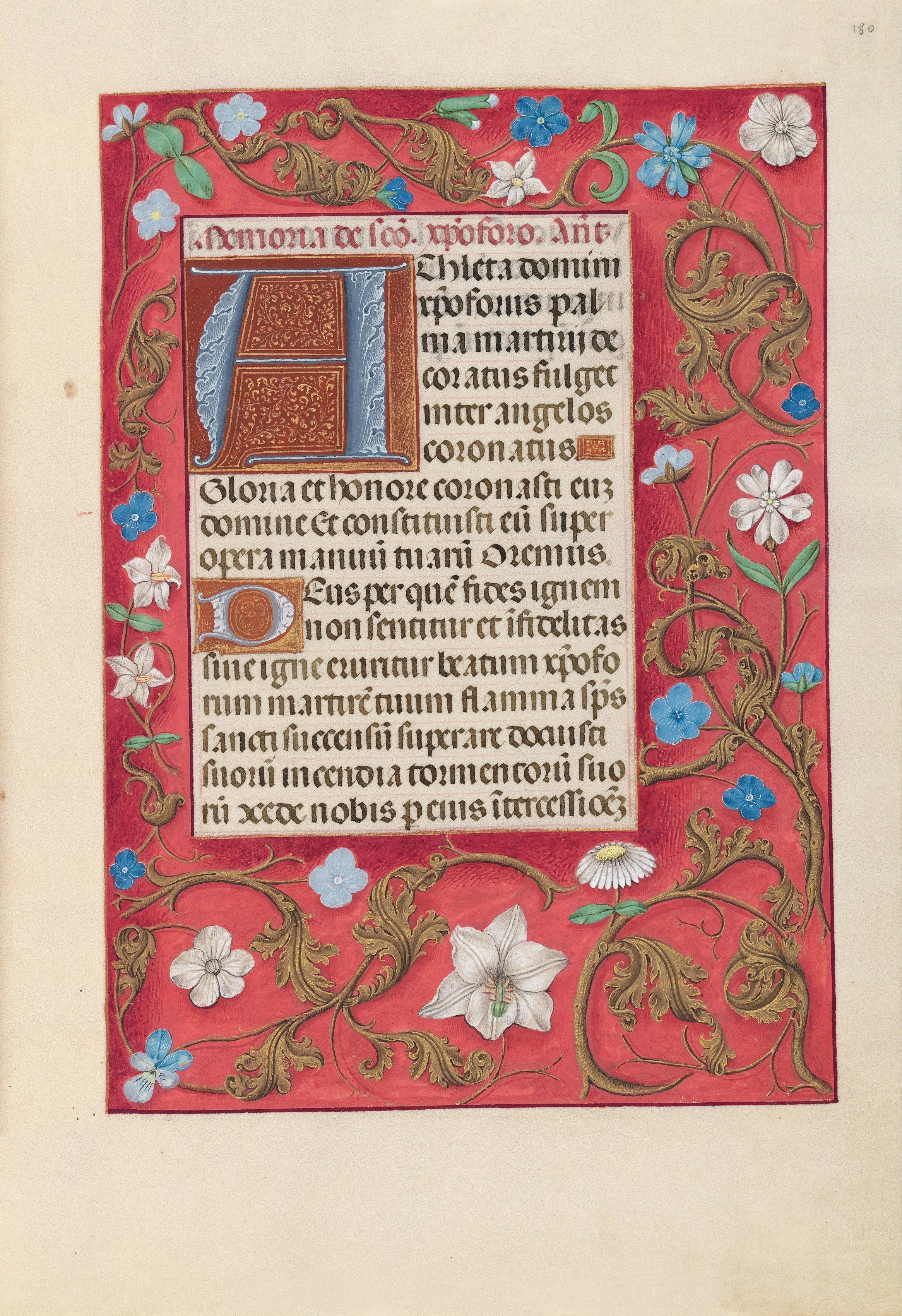 Hours of Queen Isabella the Catholic, Queen of Spain: Fol. 180r