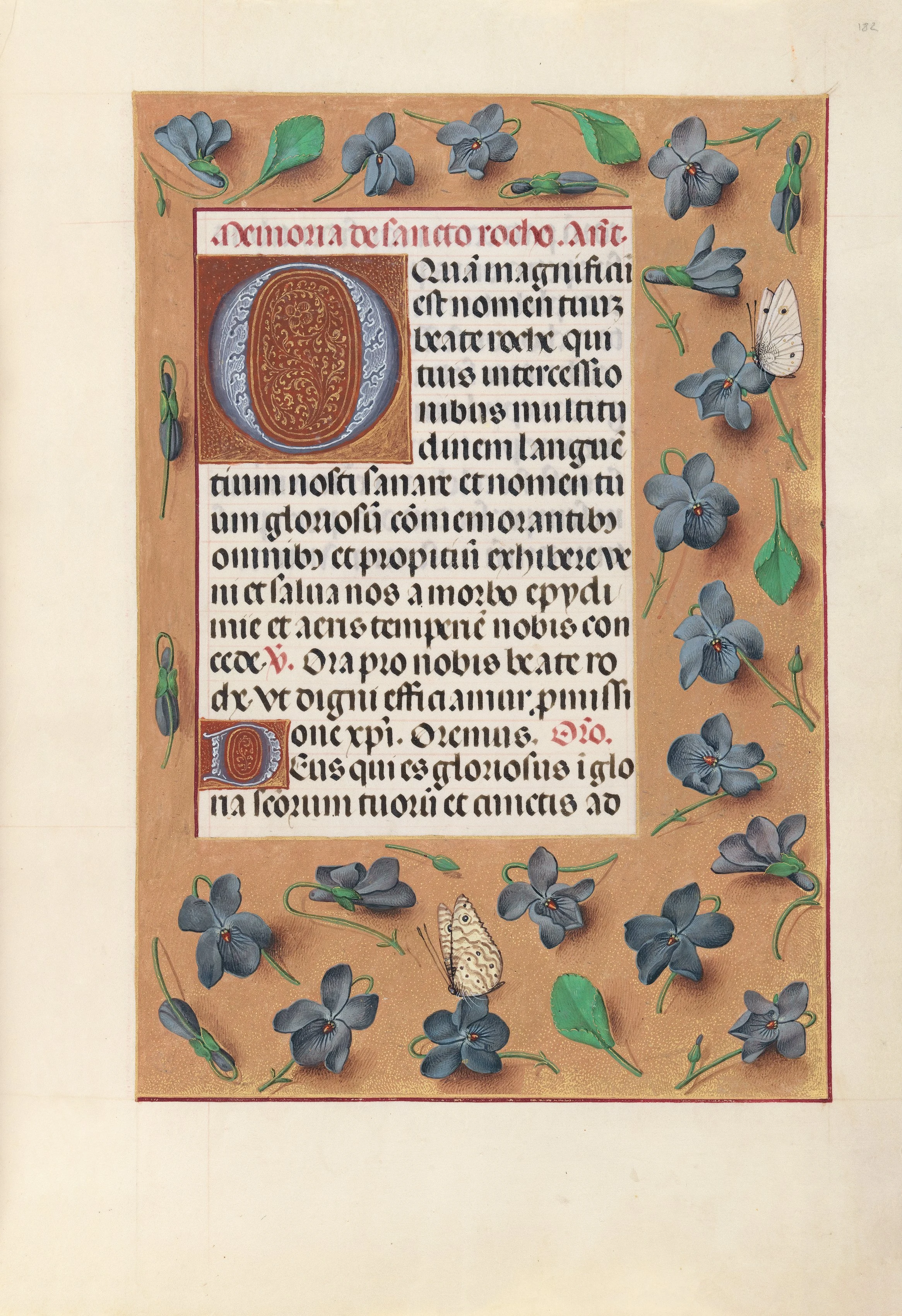 Hours of Queen Isabella the Catholic, Queen of Spain: Fol. 182r