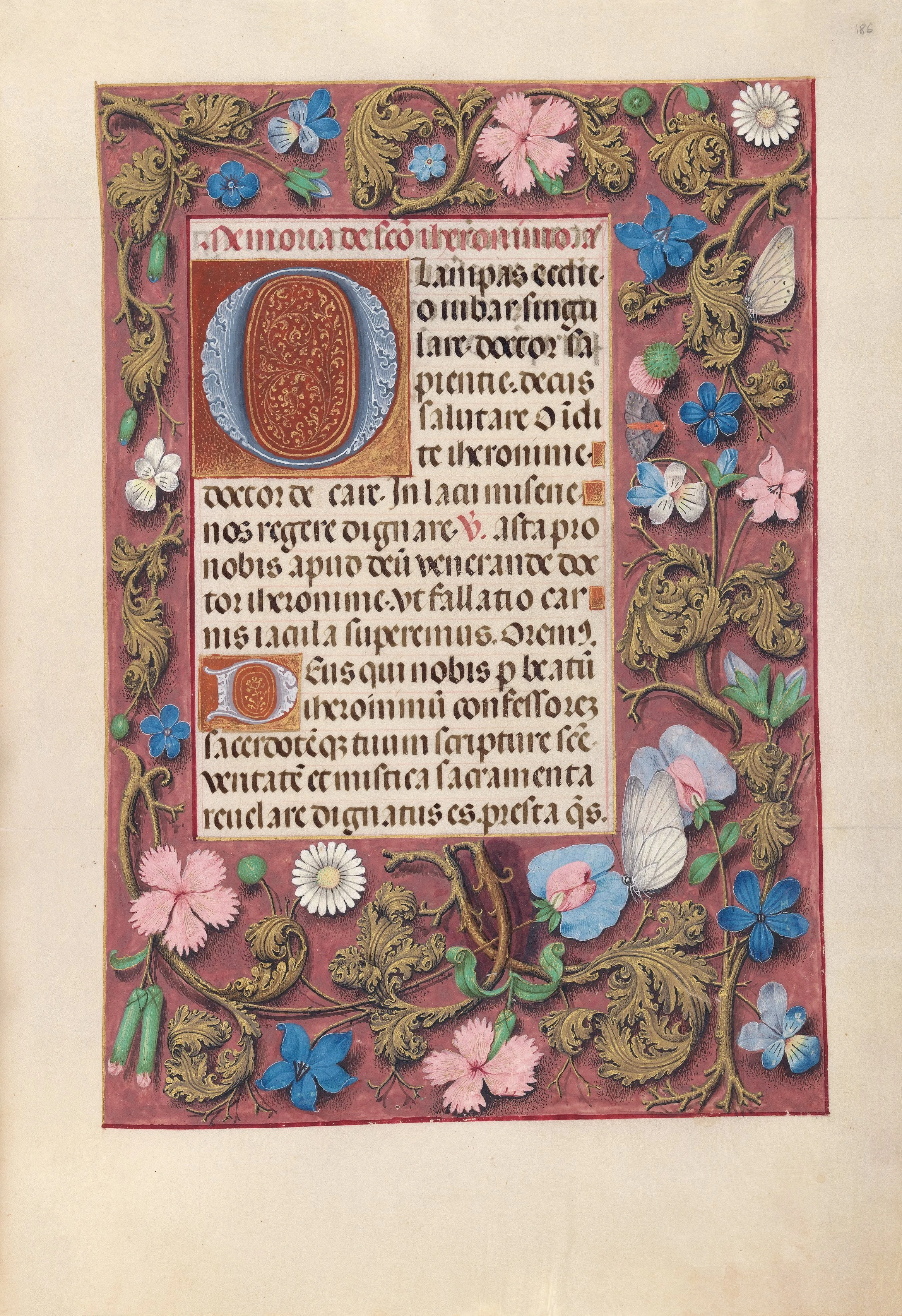 Hours of Queen Isabella the Catholic, Queen of Spain: Fol. 186r