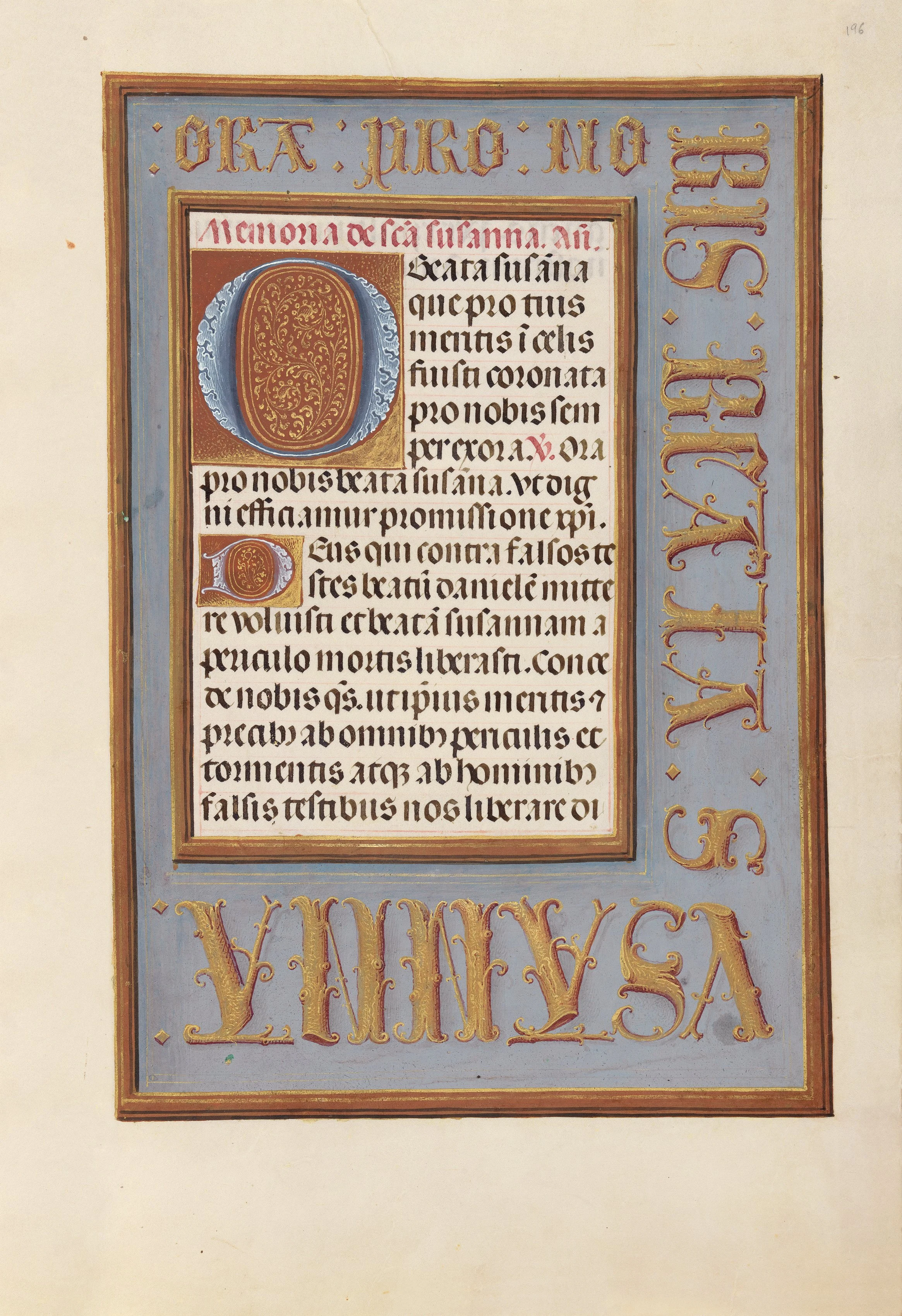 Hours of Queen Isabella the Catholic, Queen of Spain: Fol. 196r