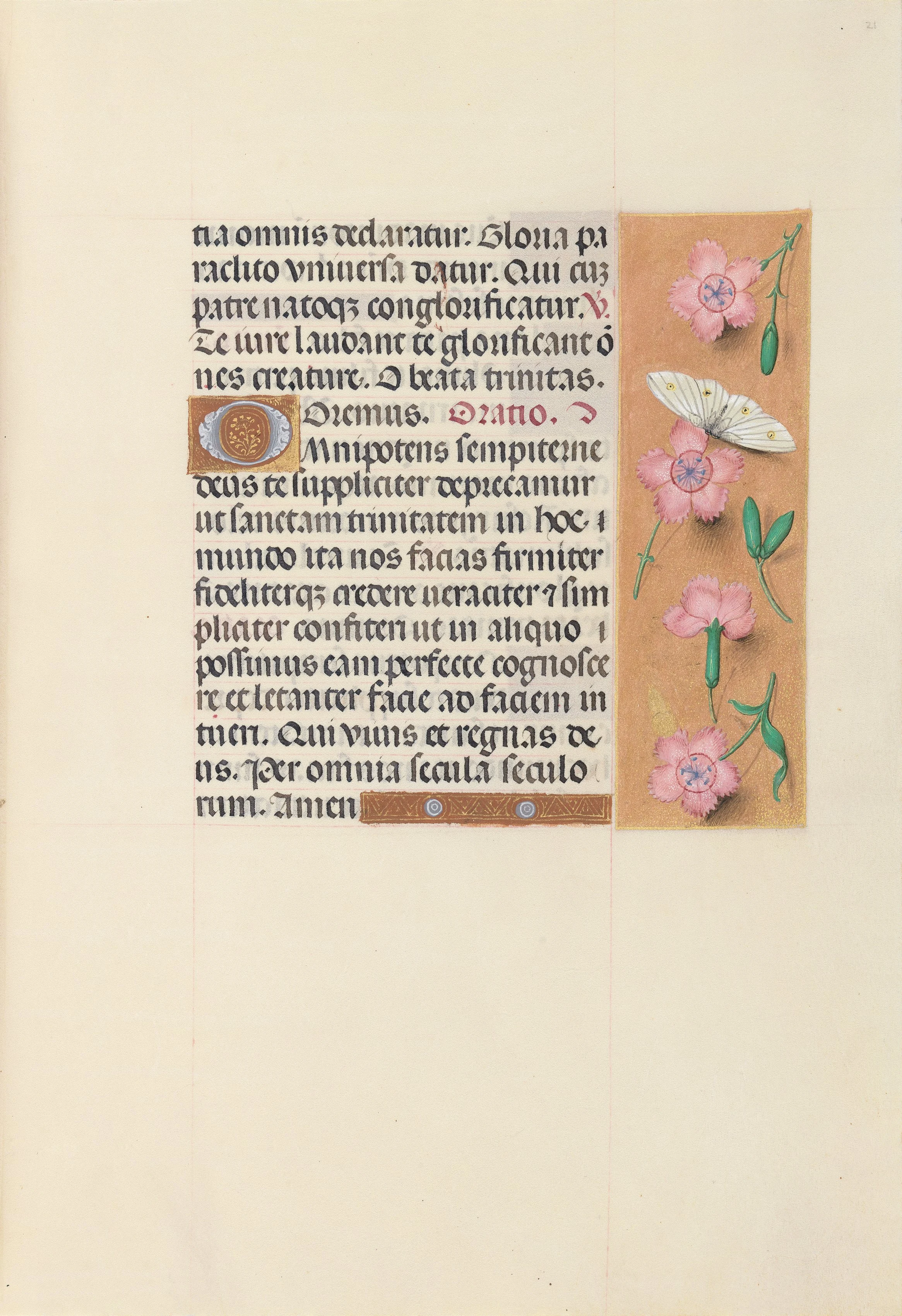 Hours of Queen Isabella the Catholic, Queen of Spain: Fol. 21r