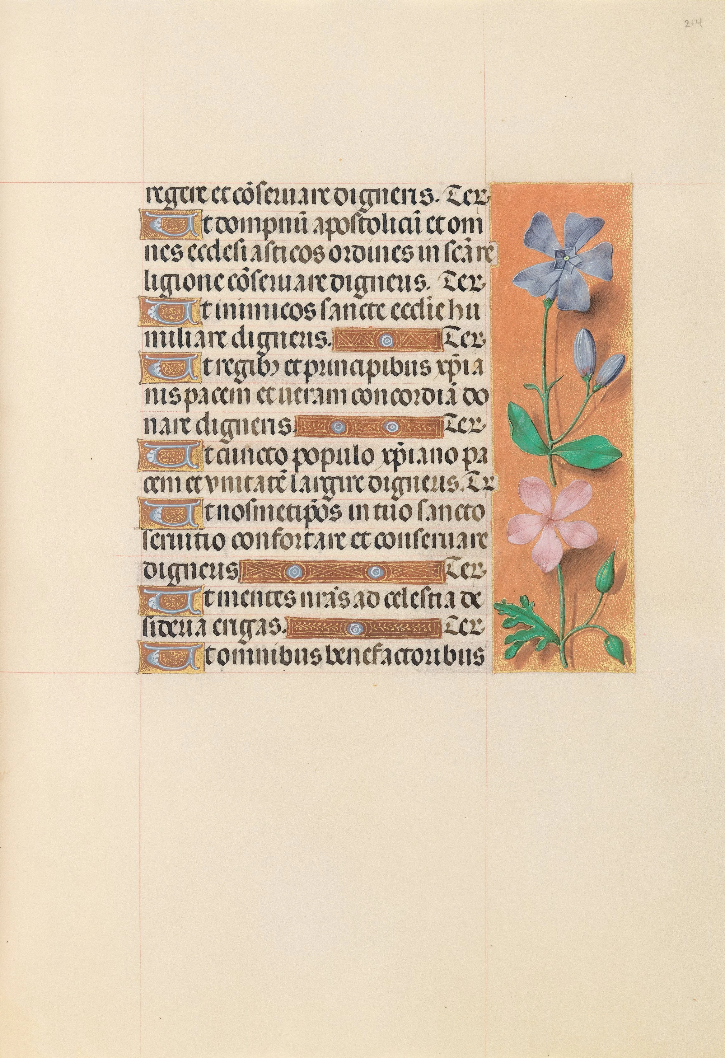 Hours of Queen Isabella the Catholic, Queen of Spain: Fol. 214r