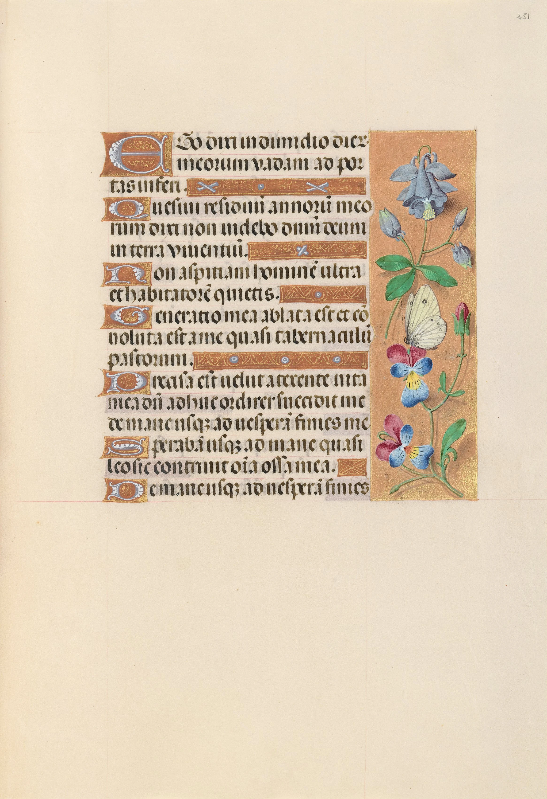 Hours of Queen Isabella the Catholic, Queen of Spain: Fol. 251r