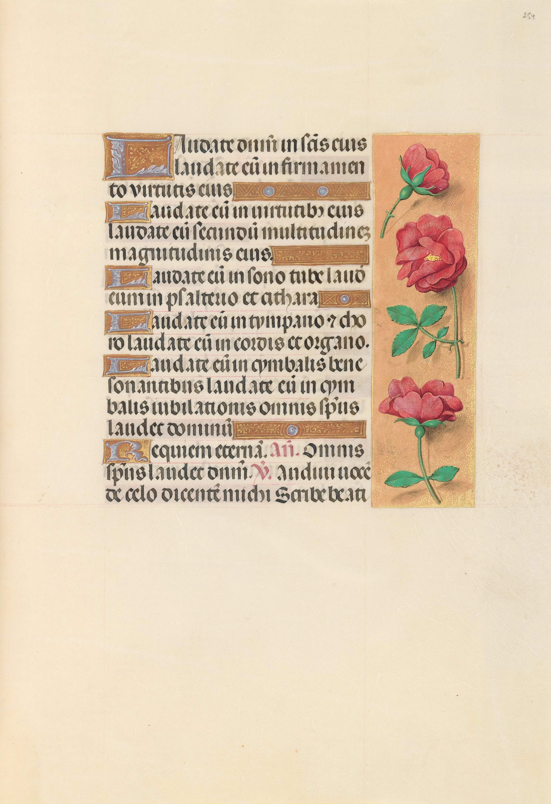 Hours of Queen Isabella the Catholic, Queen of Spain: Fol. 254r