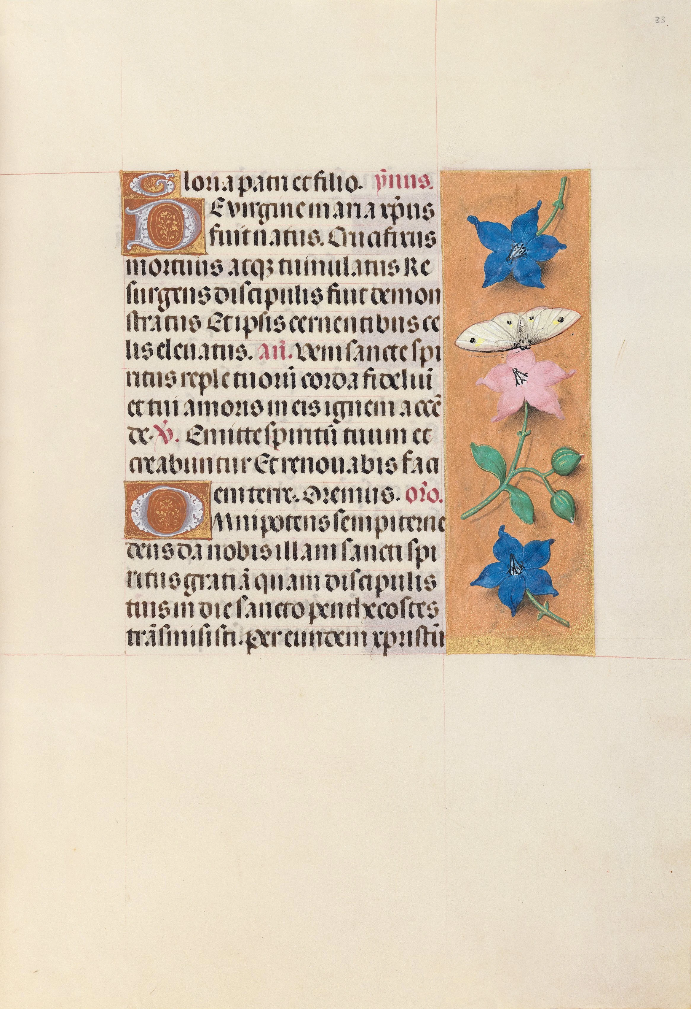 Hours of Queen Isabella the Catholic, Queen of Spain: Fol. 33r