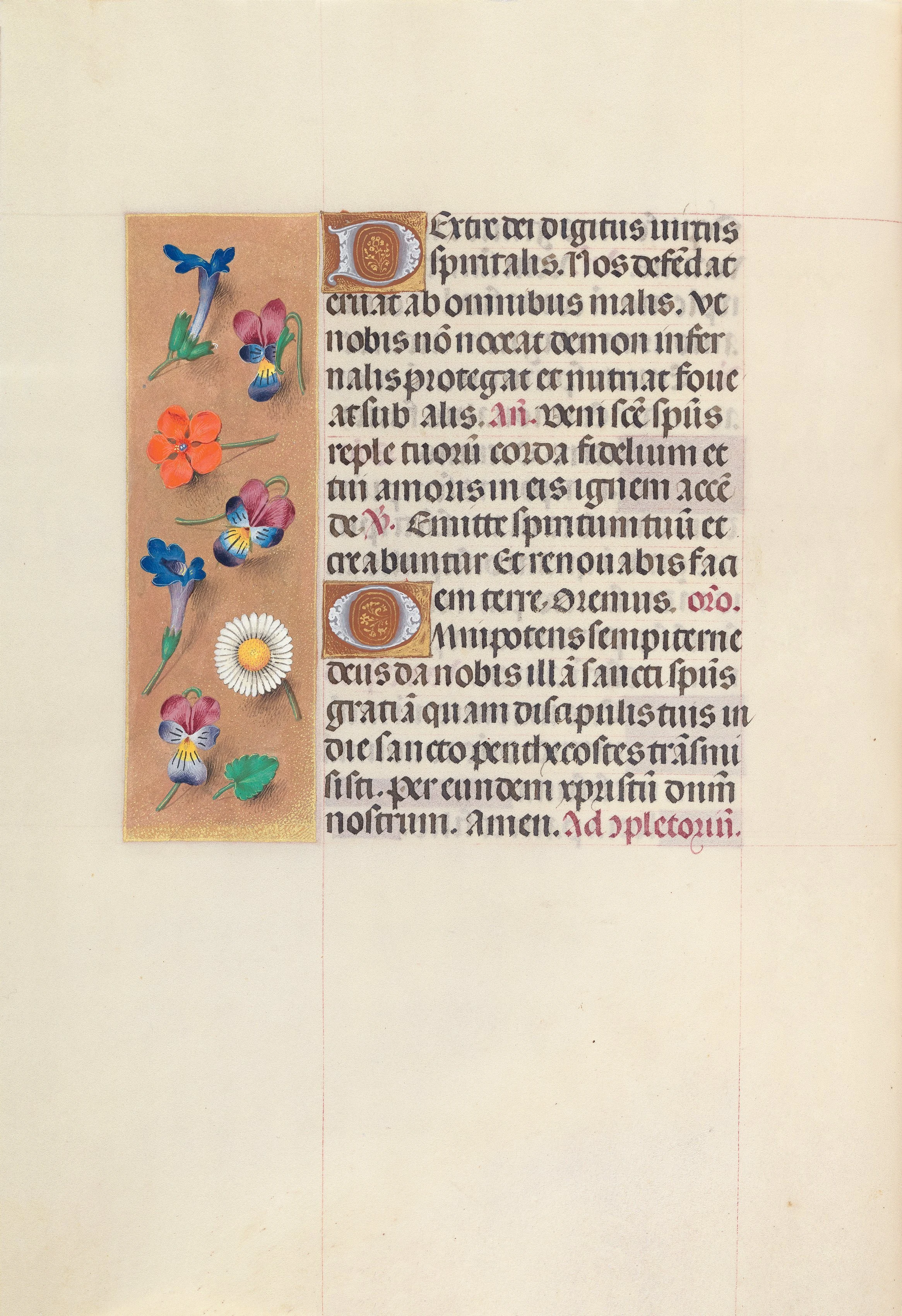 Hours of Queen Isabella the Catholic, Queen of Spain: Fol. 35v