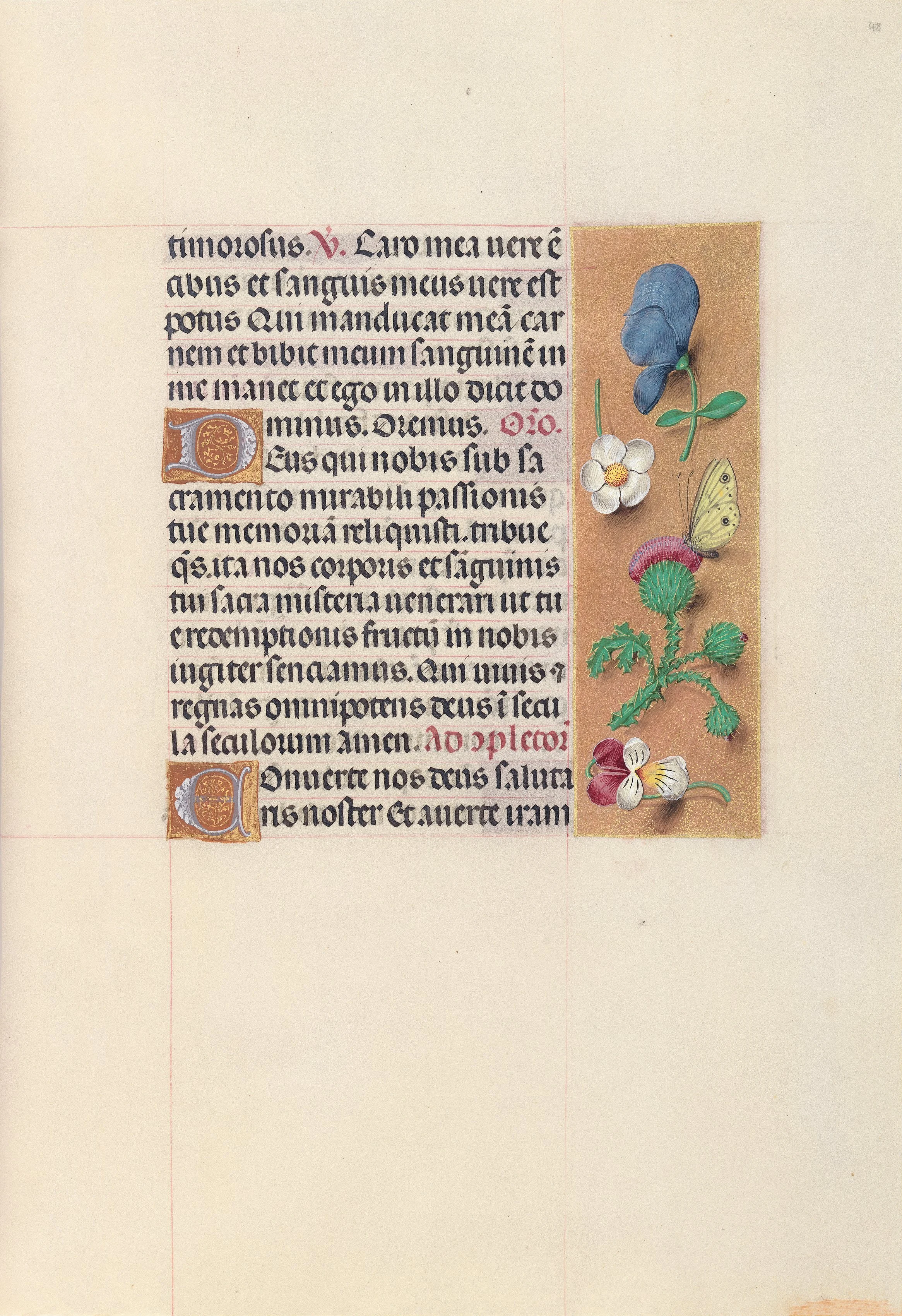 Hours of Queen Isabella the Catholic, Queen of Spain: Fol. 48r