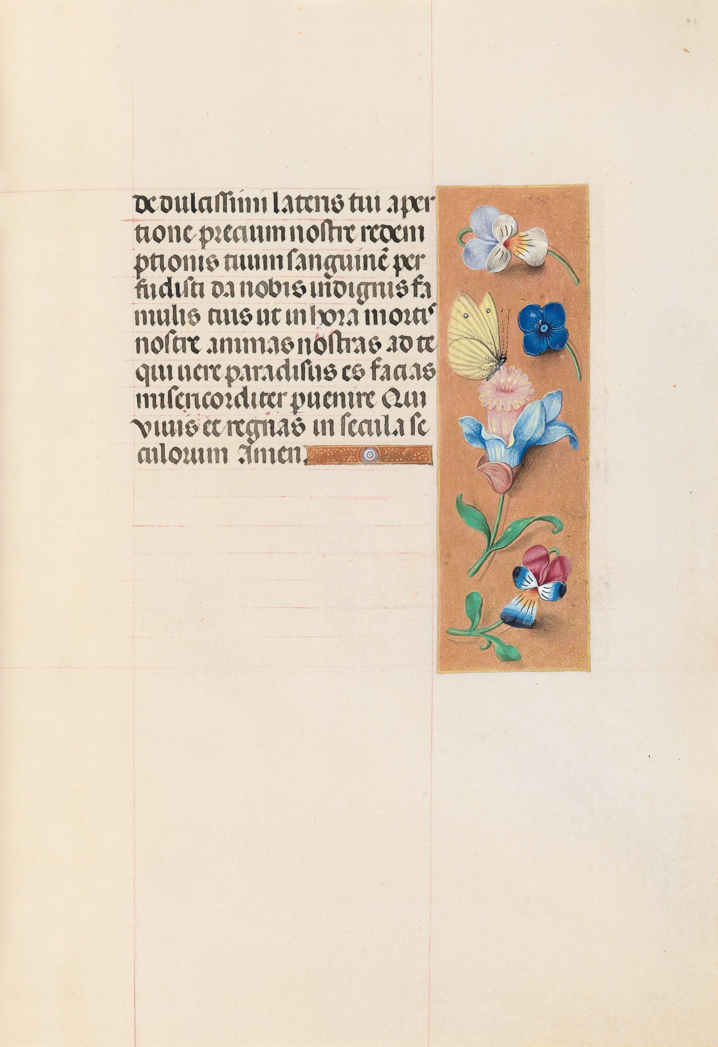 Hours of Queen Isabella the Catholic, Queen of Spain: Fol. 71r
