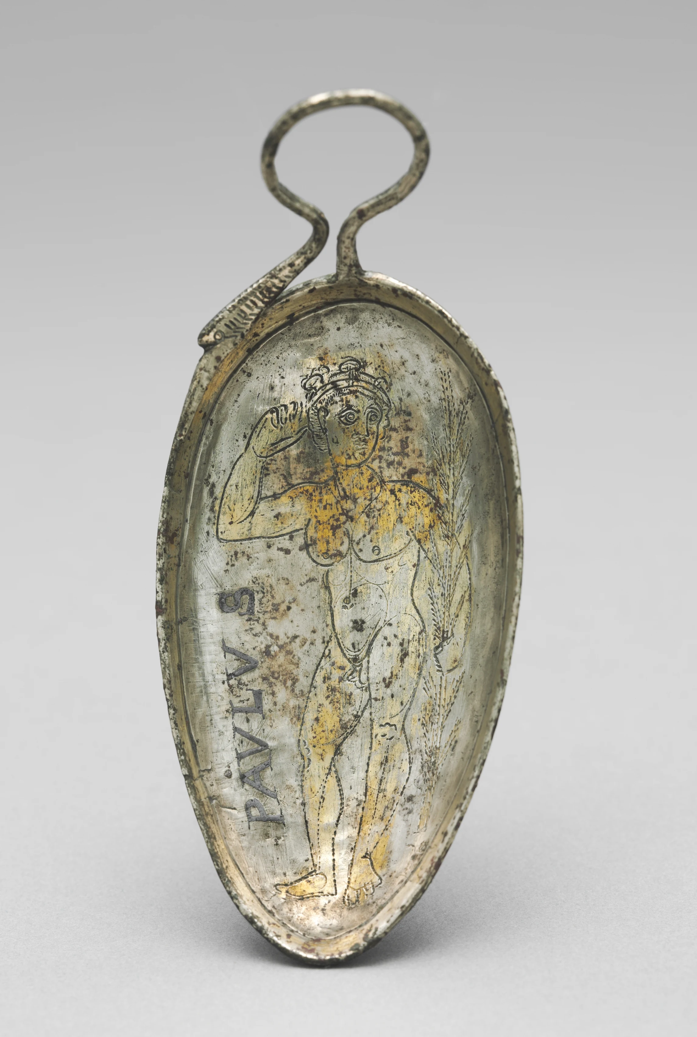 Spoon with Saint Paul as an Athlete