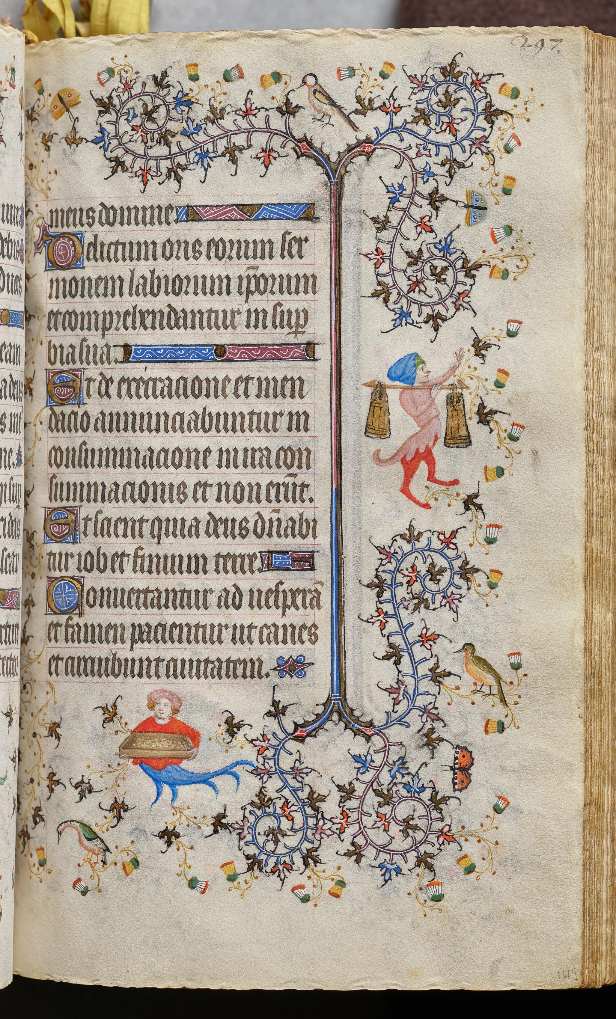 Hours of Charles the Noble, King of Navarre (1361-1425): fol. 149r, Text