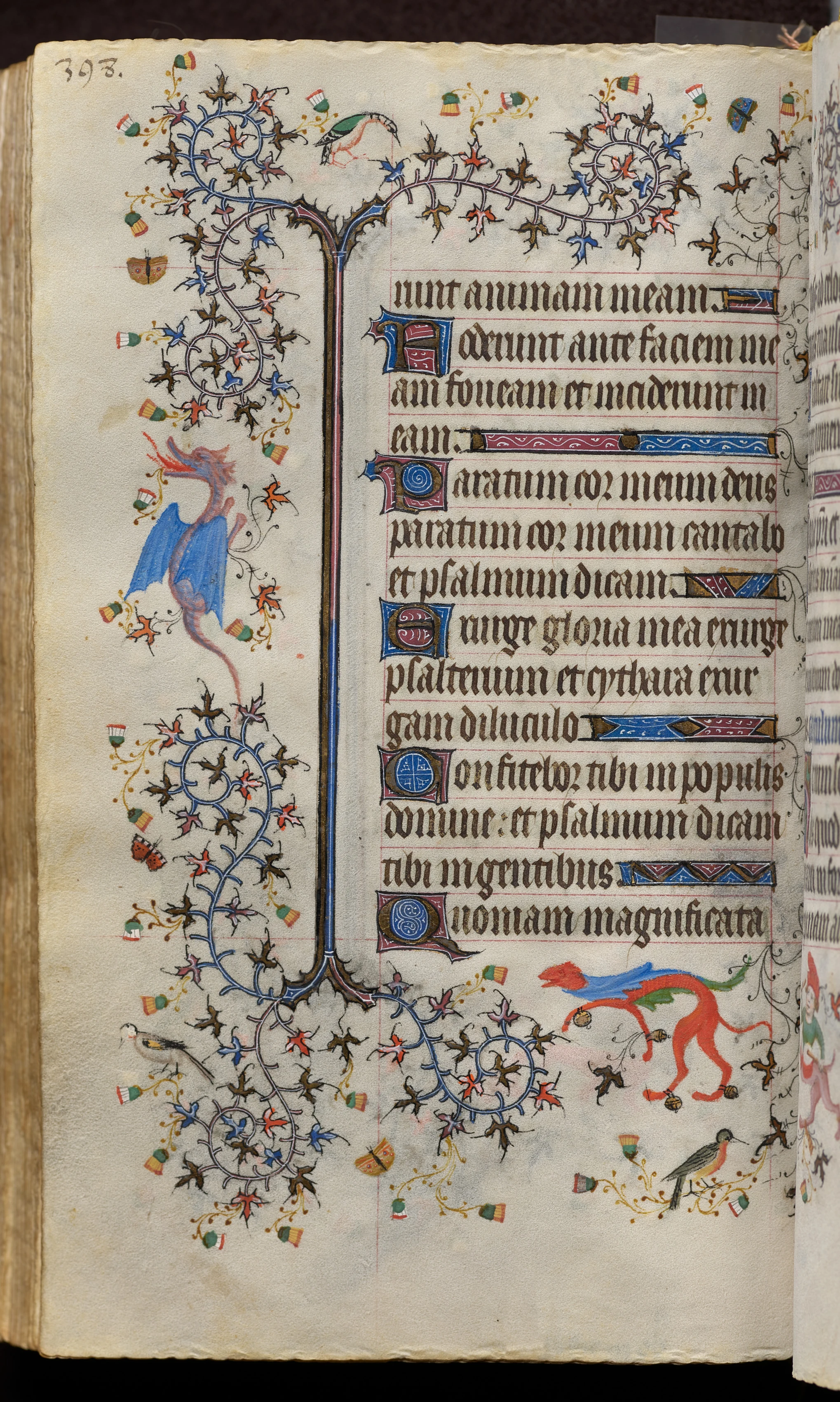 Hours of Charles the Noble, King of Navarre (1361-1425): fol. 193v, Text