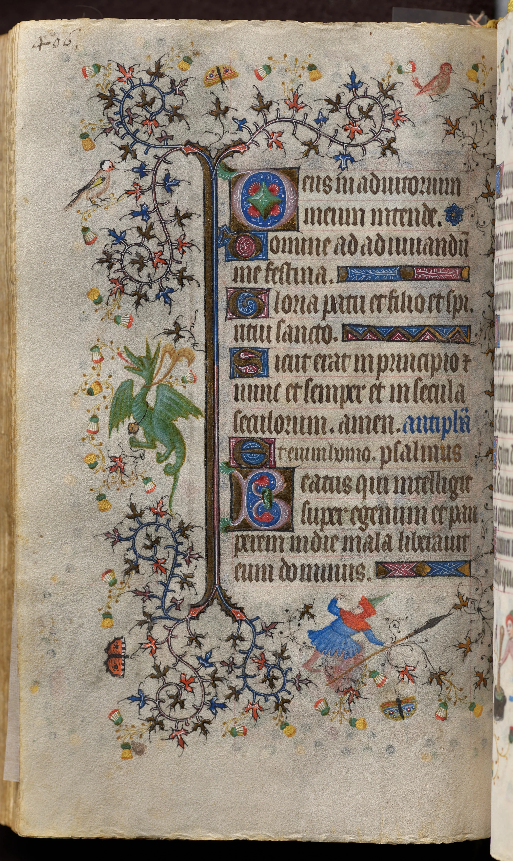 Hours of Charles the Noble, King of Navarre (1361-1425): fol. 197v, Text
