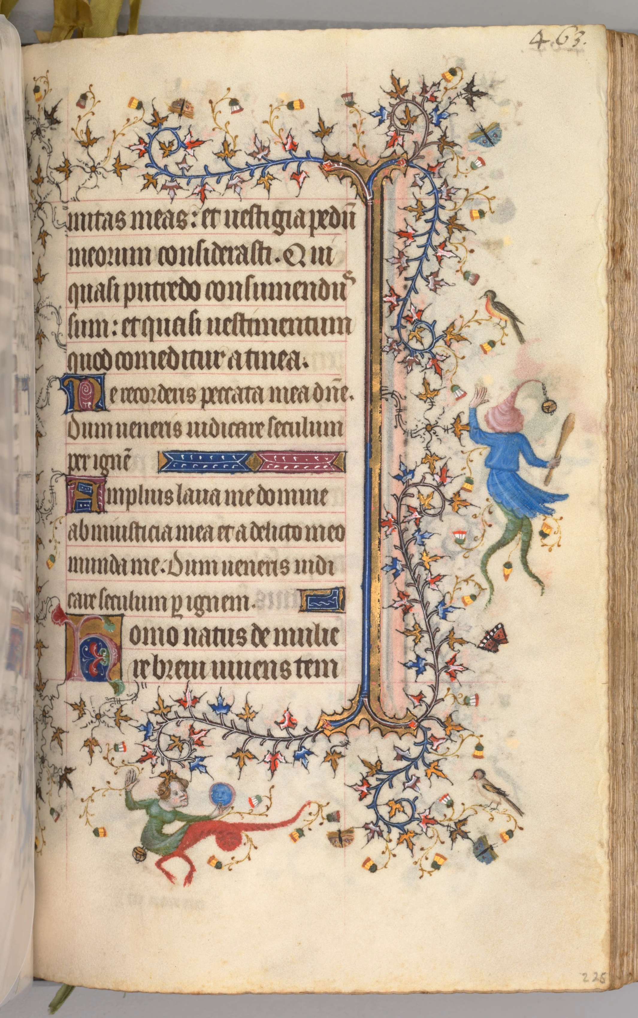 Hours of Charles the Noble, King of Navarre (1361-1425): fol. 226r, Text