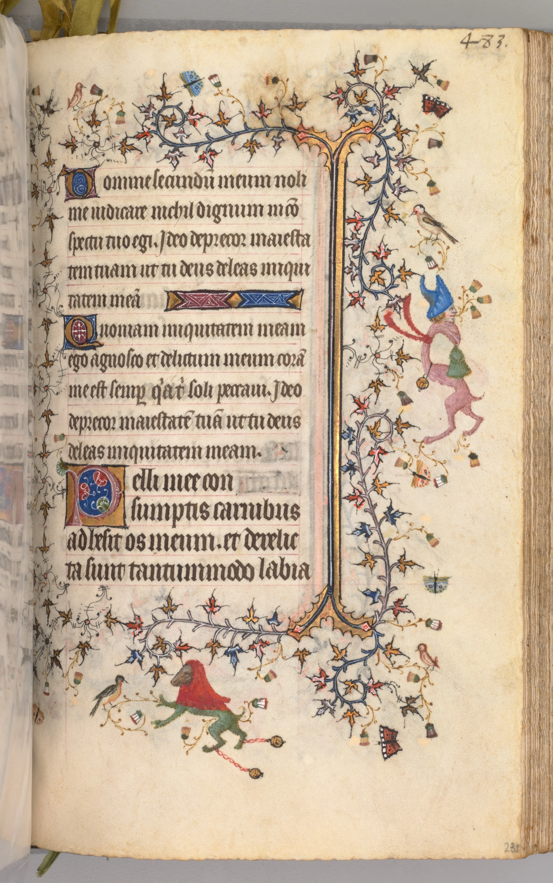 Hours of Charles the Noble, King of Navarre (1361-1425): fol. 236r, Text