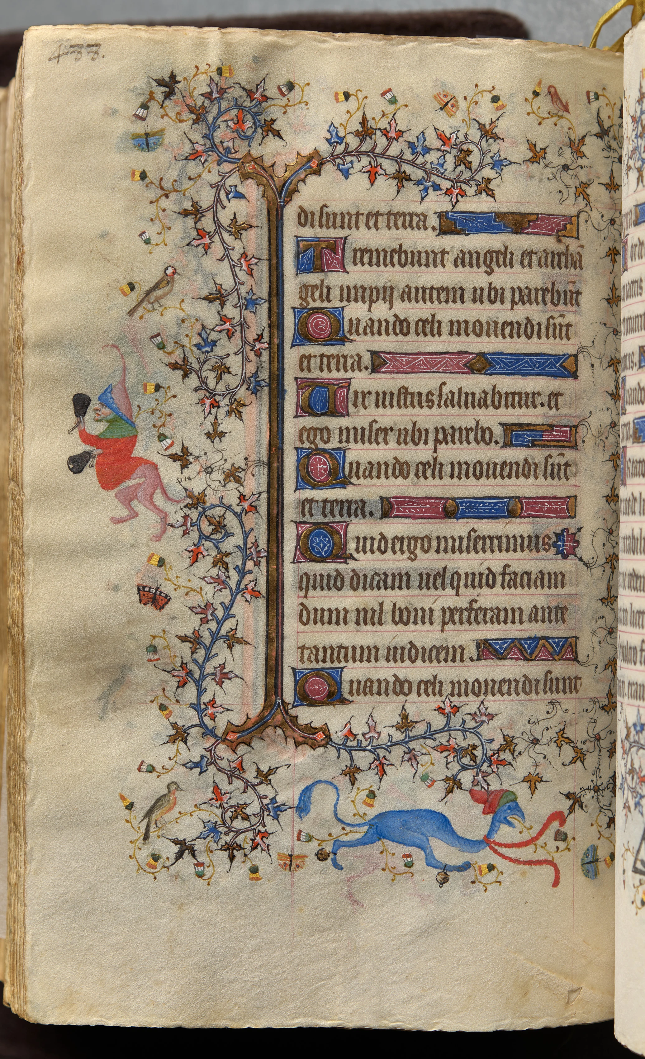 Hours of Charles the Noble, King of Navarre (1361-1425): fol. 238v, Text