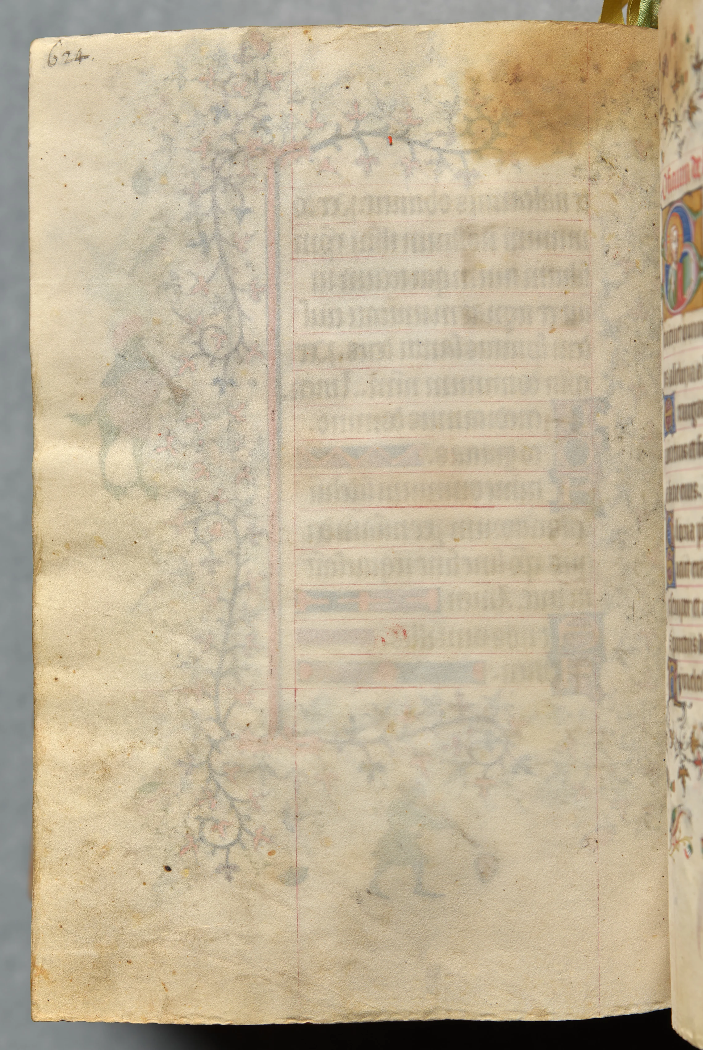 Hours of Charles the Noble, King of Navarre (1361-1425): fol. 306v, Text