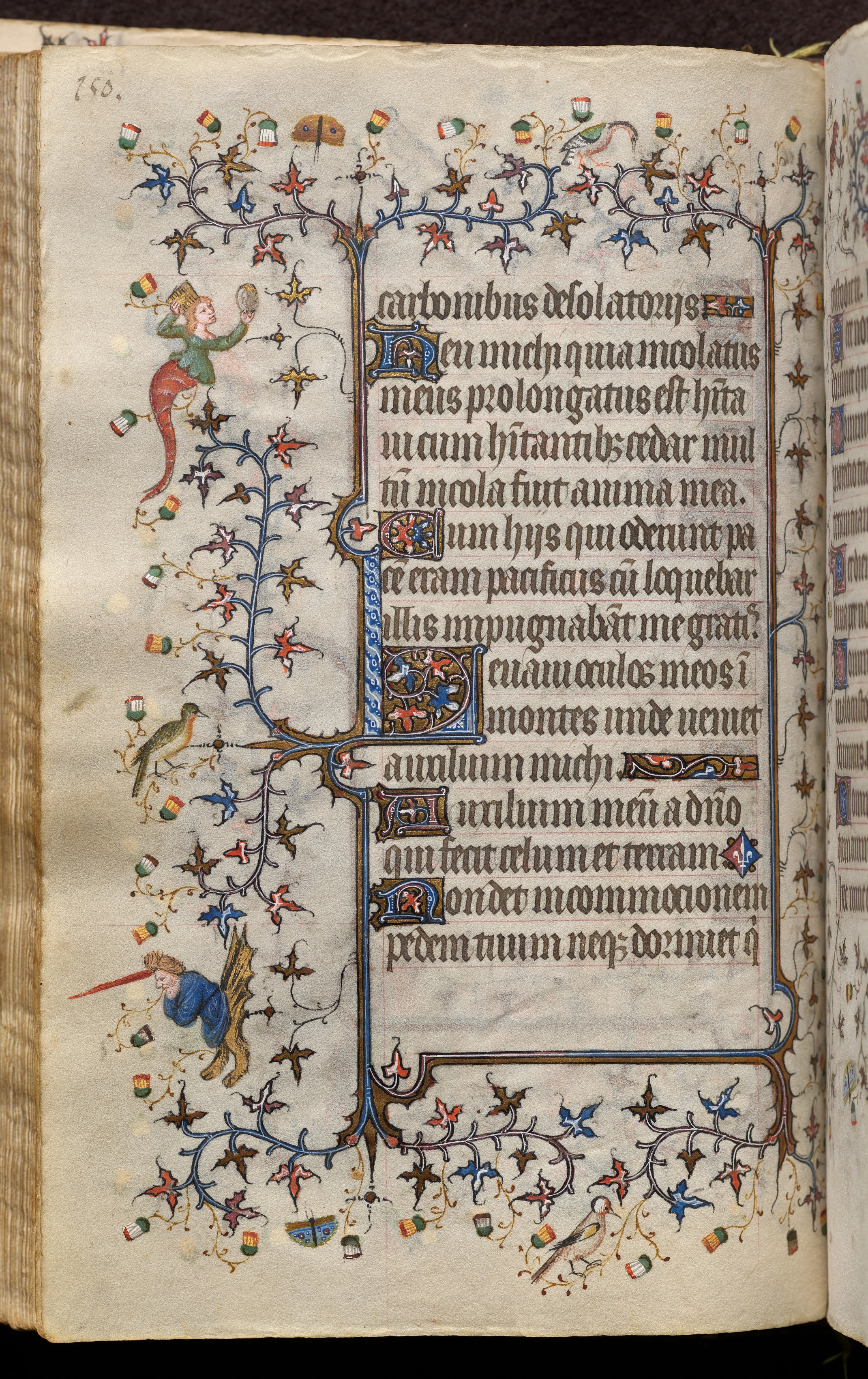 Hours of Charles the Noble, King of Navarre (1361-1425): fol. 75v, Text