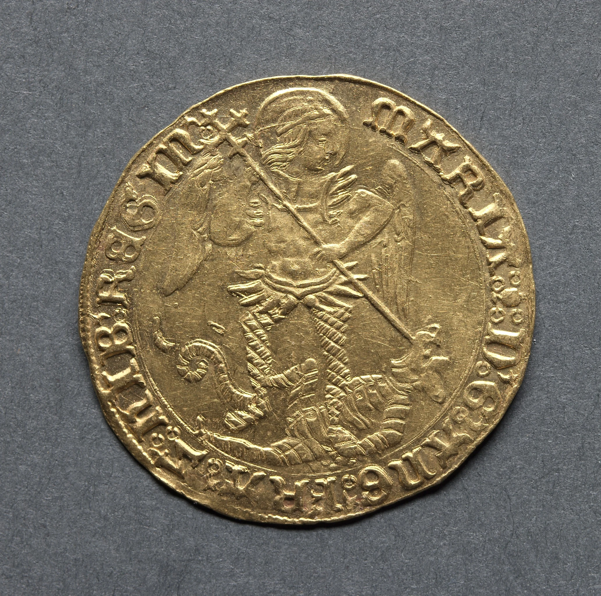 Angel: An Angel Slaying a Dragon (obverse)