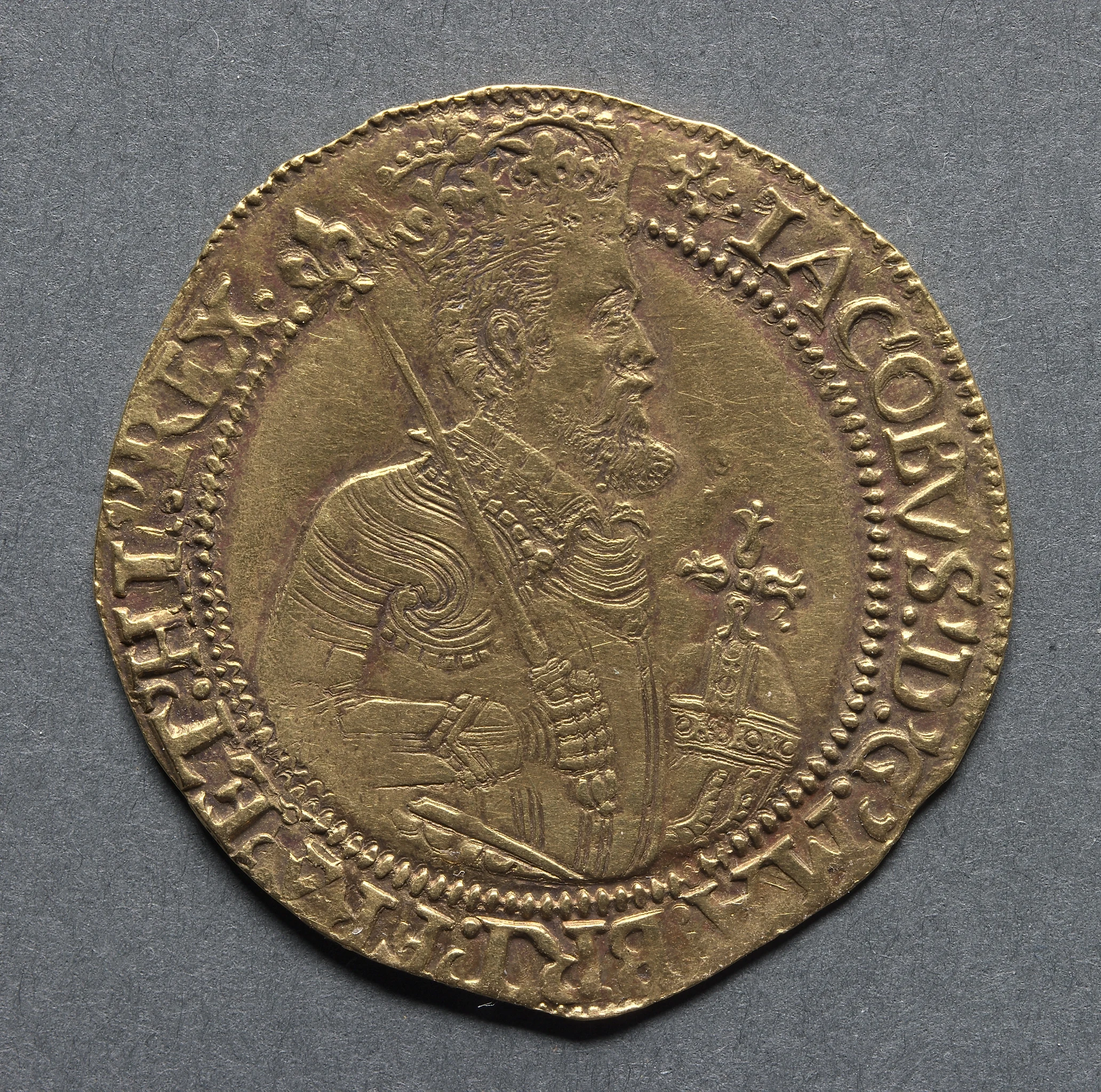 Unite: James I (obverse)