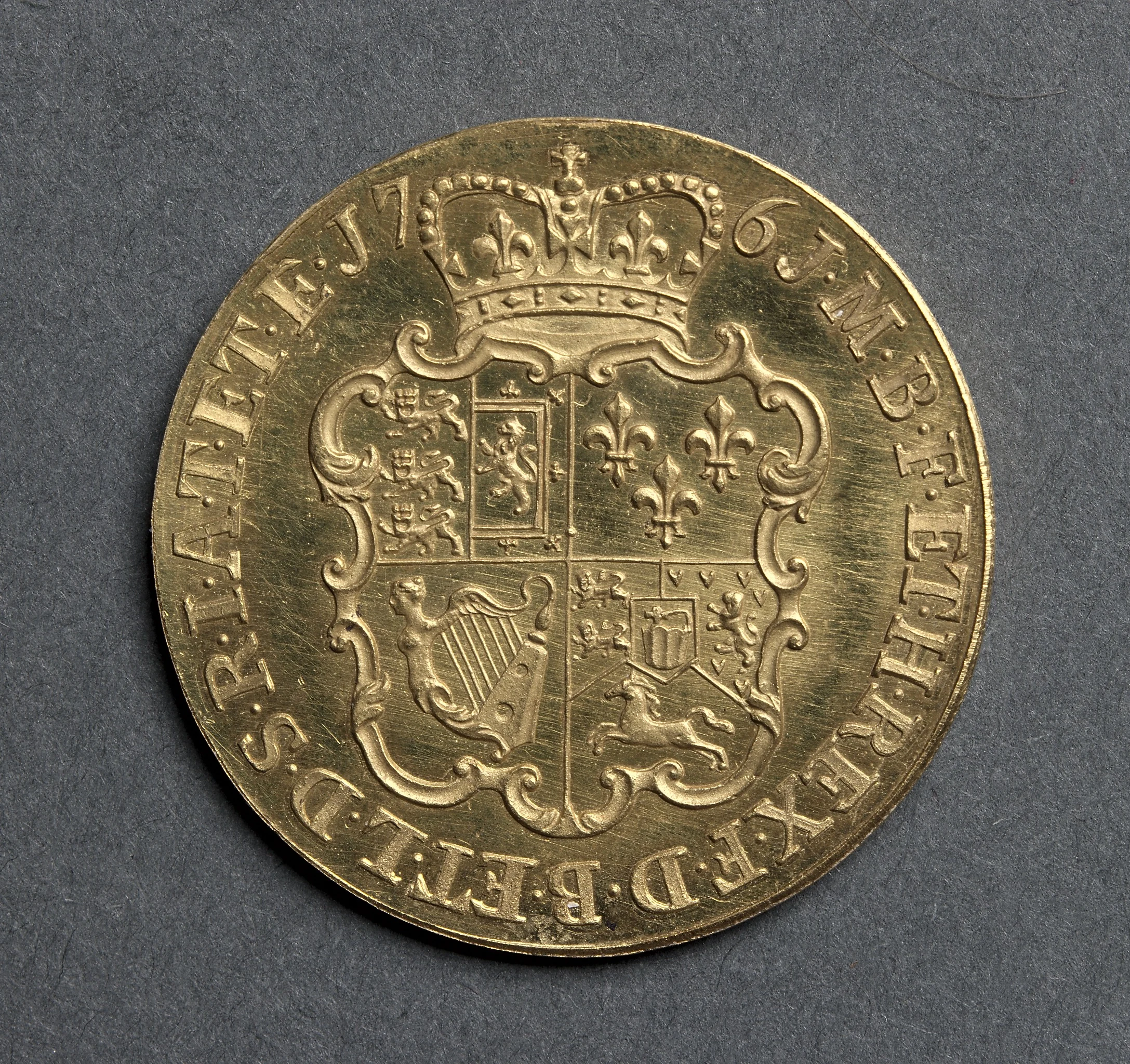 Guinea: Ornate Crowned Shield of Arms (reverse)
