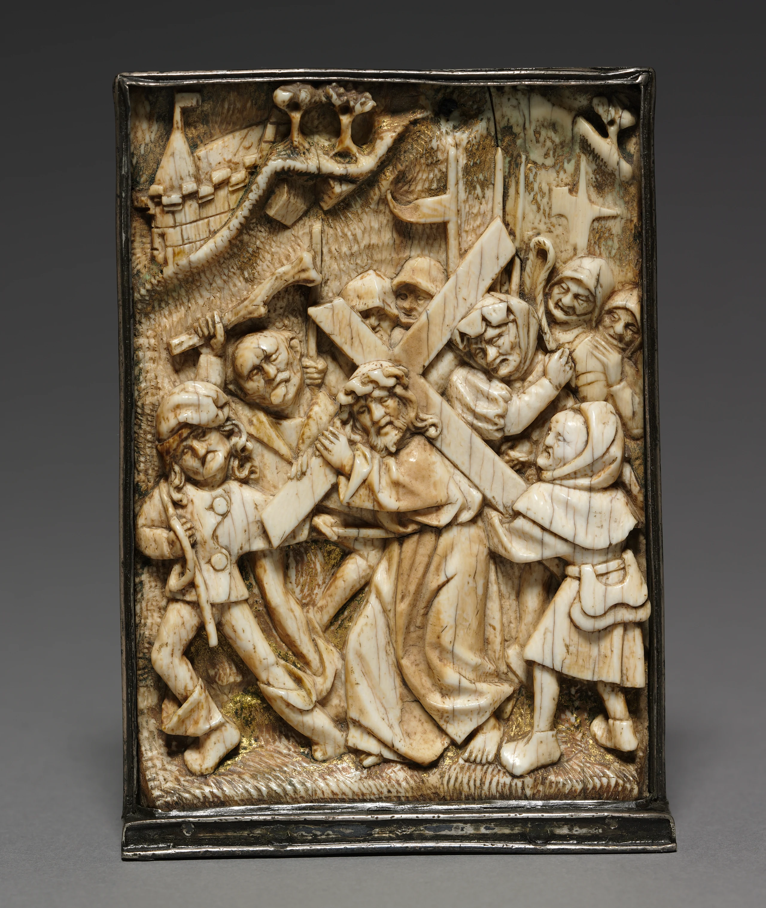 Plaque: Christ Carrying the Cross