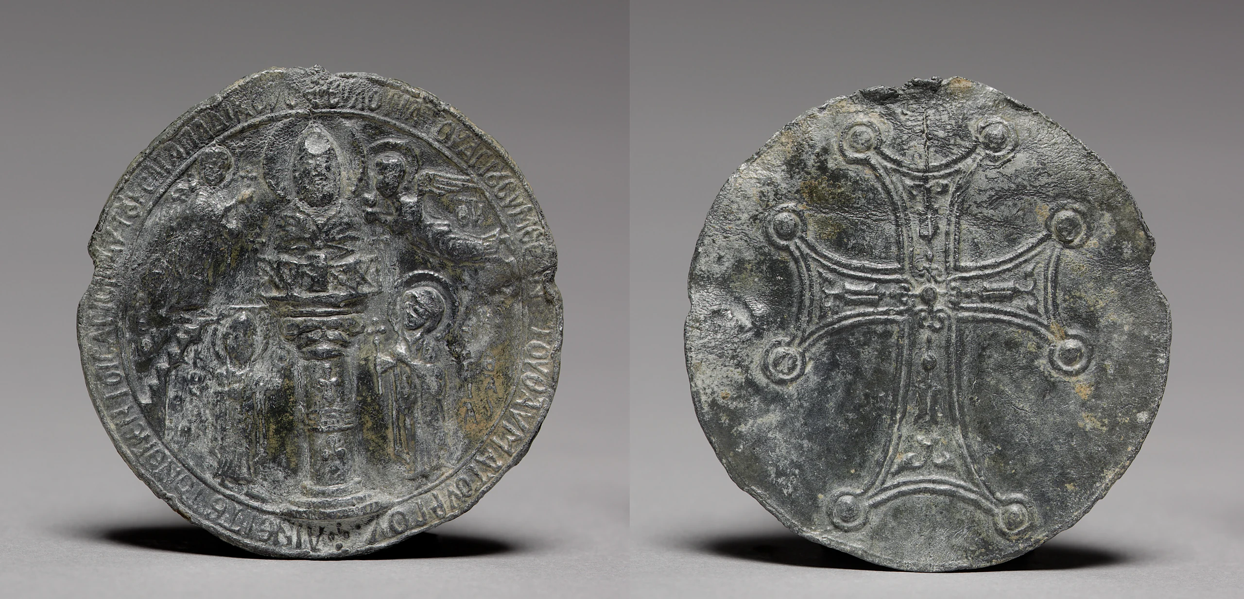 Pilgrim's Medallion with Saint Symeon the Younger