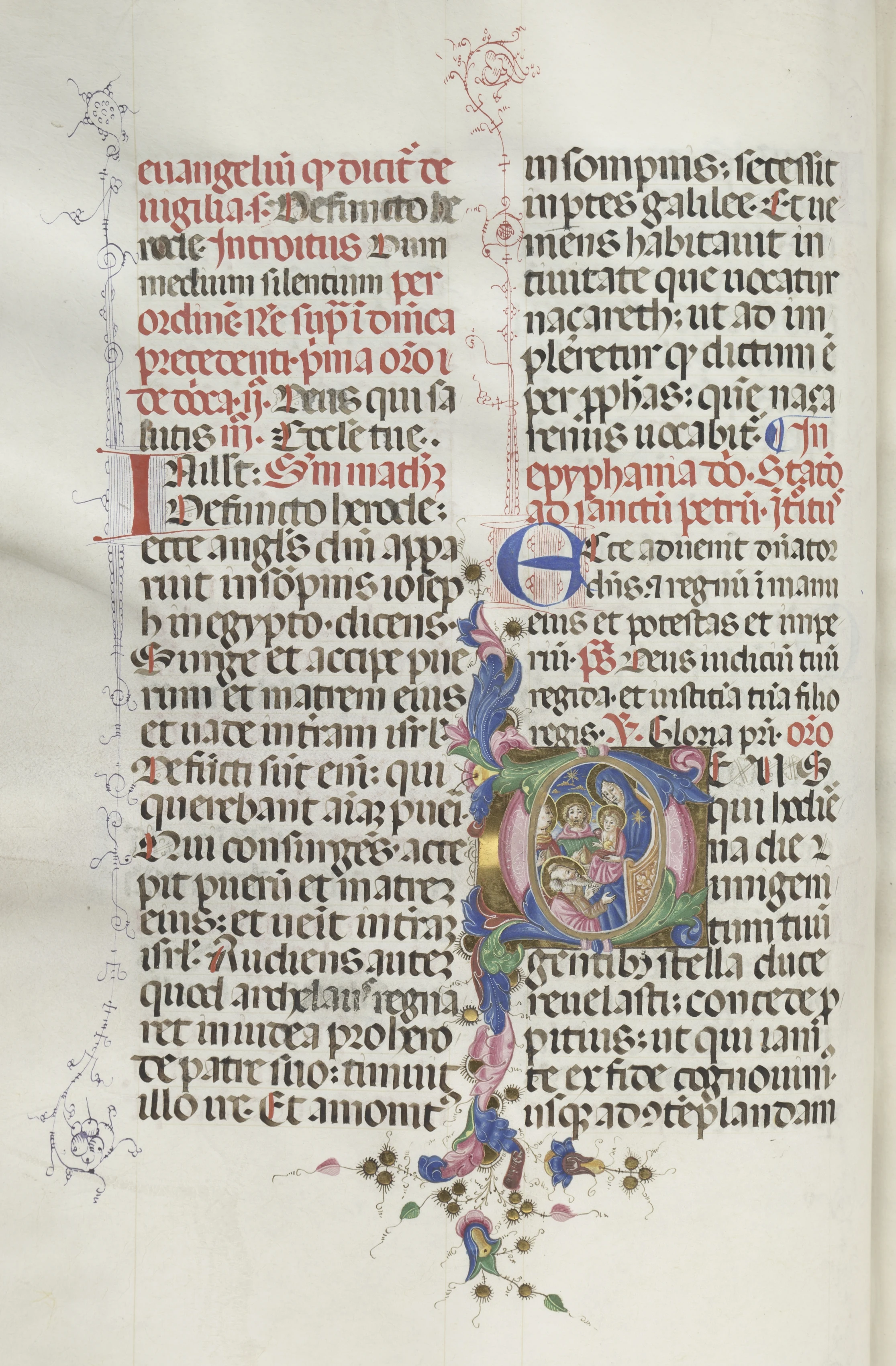 Missale: Fol. 30v: Adoration of the Magi
