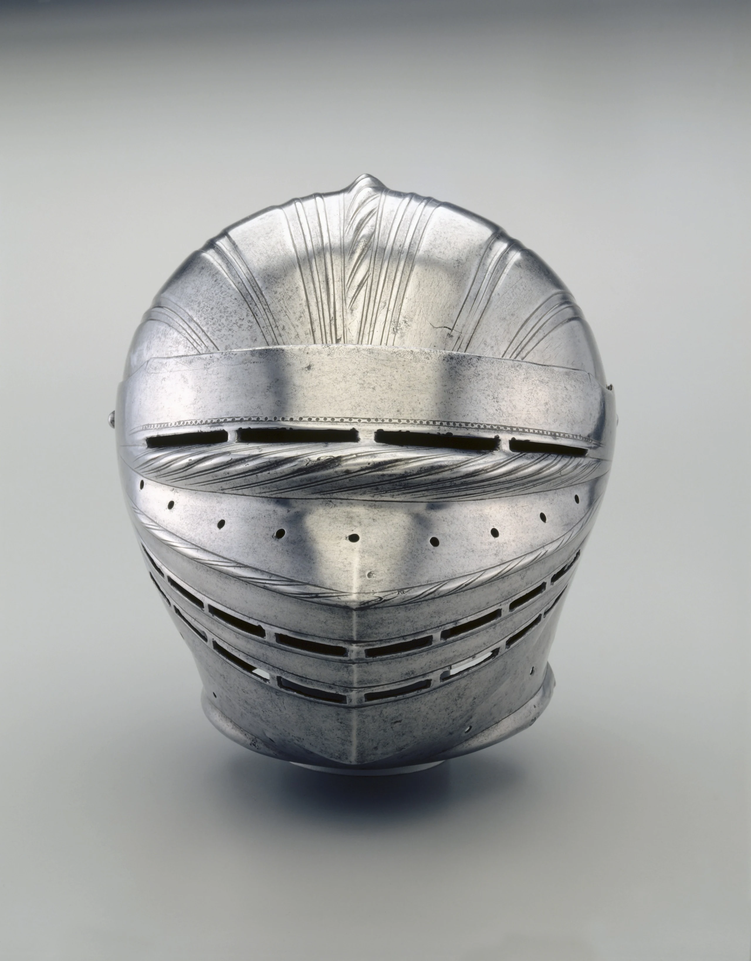 Field Armor in Maximilian Style: Helmet