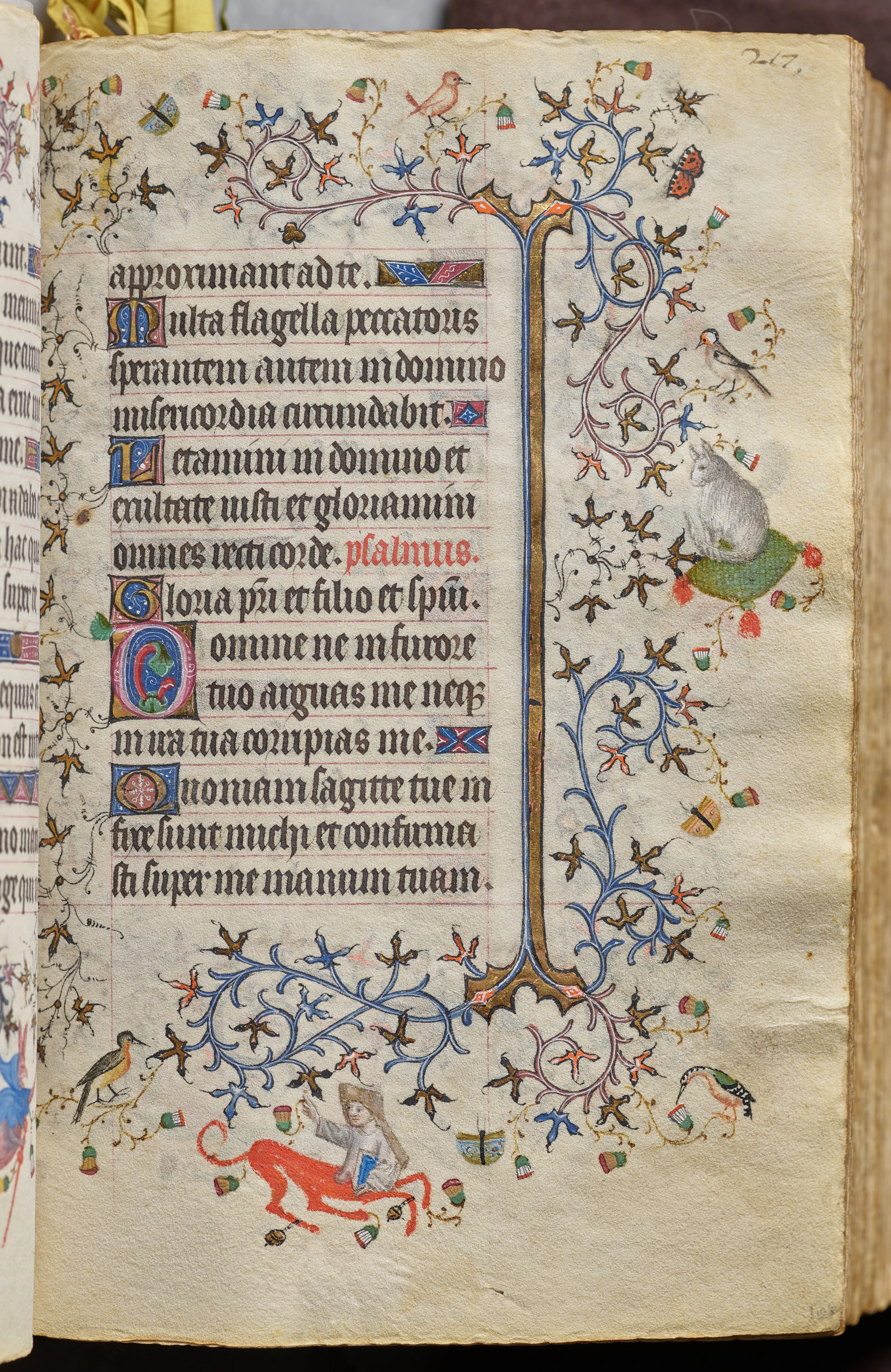 Hours of Charles the Noble, King of Navarre (1361-1425): fol. 109r, Text