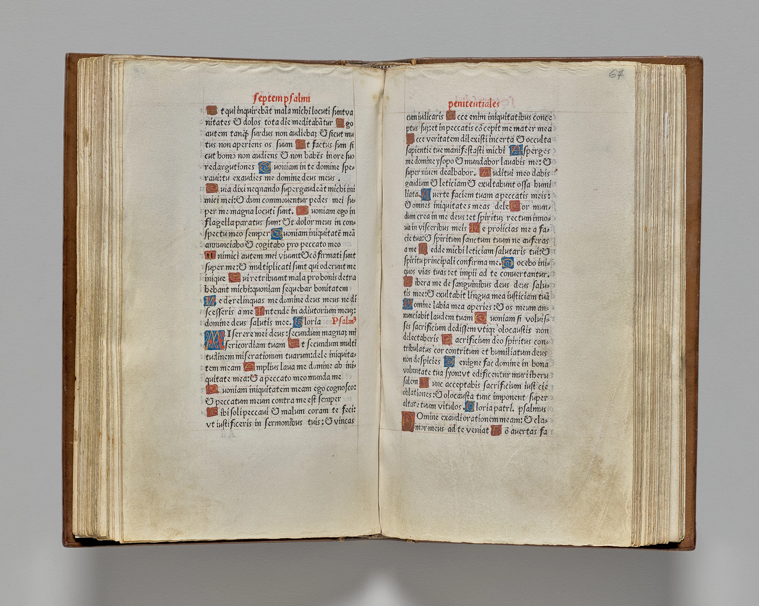 Printed Book of Hours (Use of Rome): fol. 66v, Text