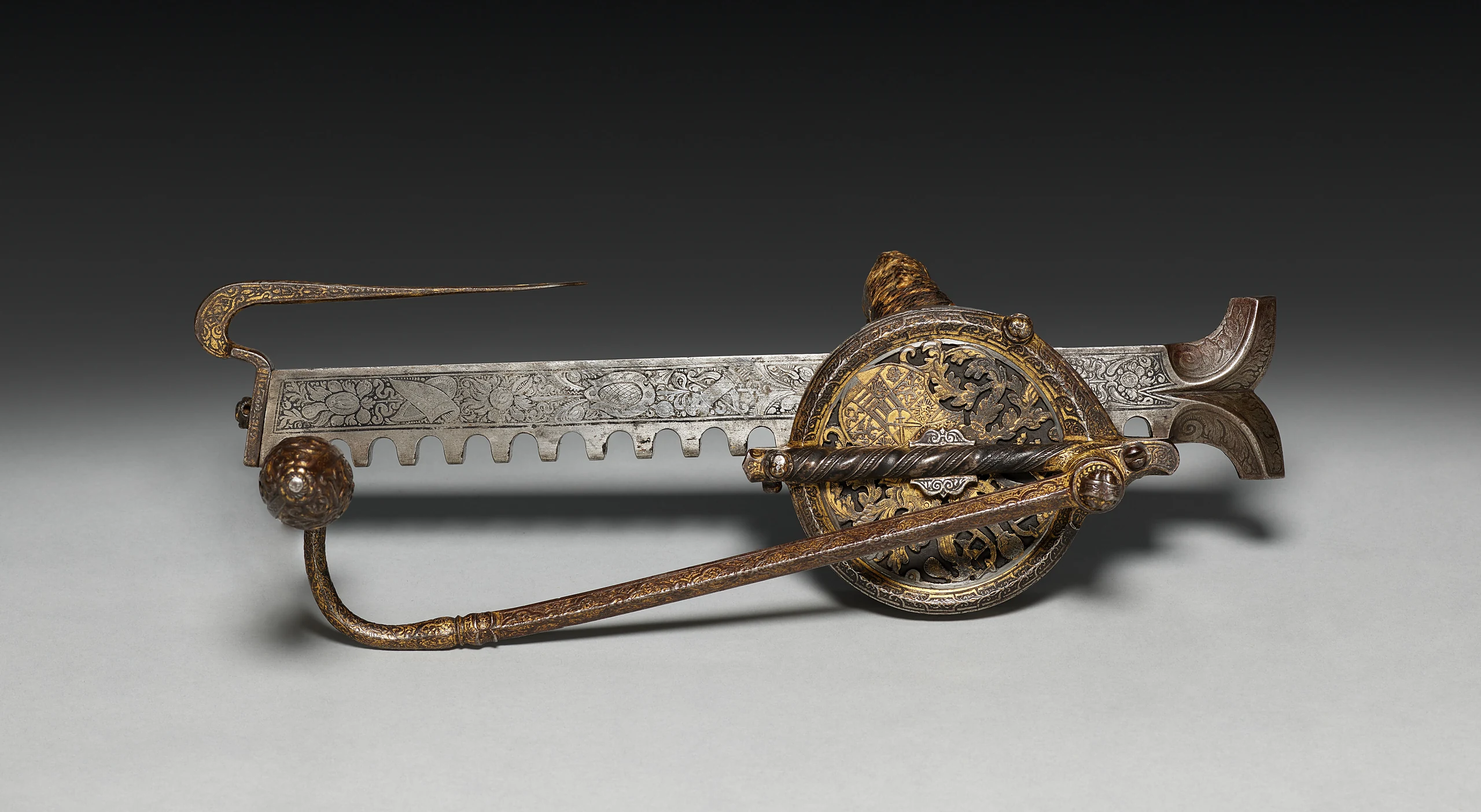 Cranequin with Arms of Elector Augustus I of Saxony